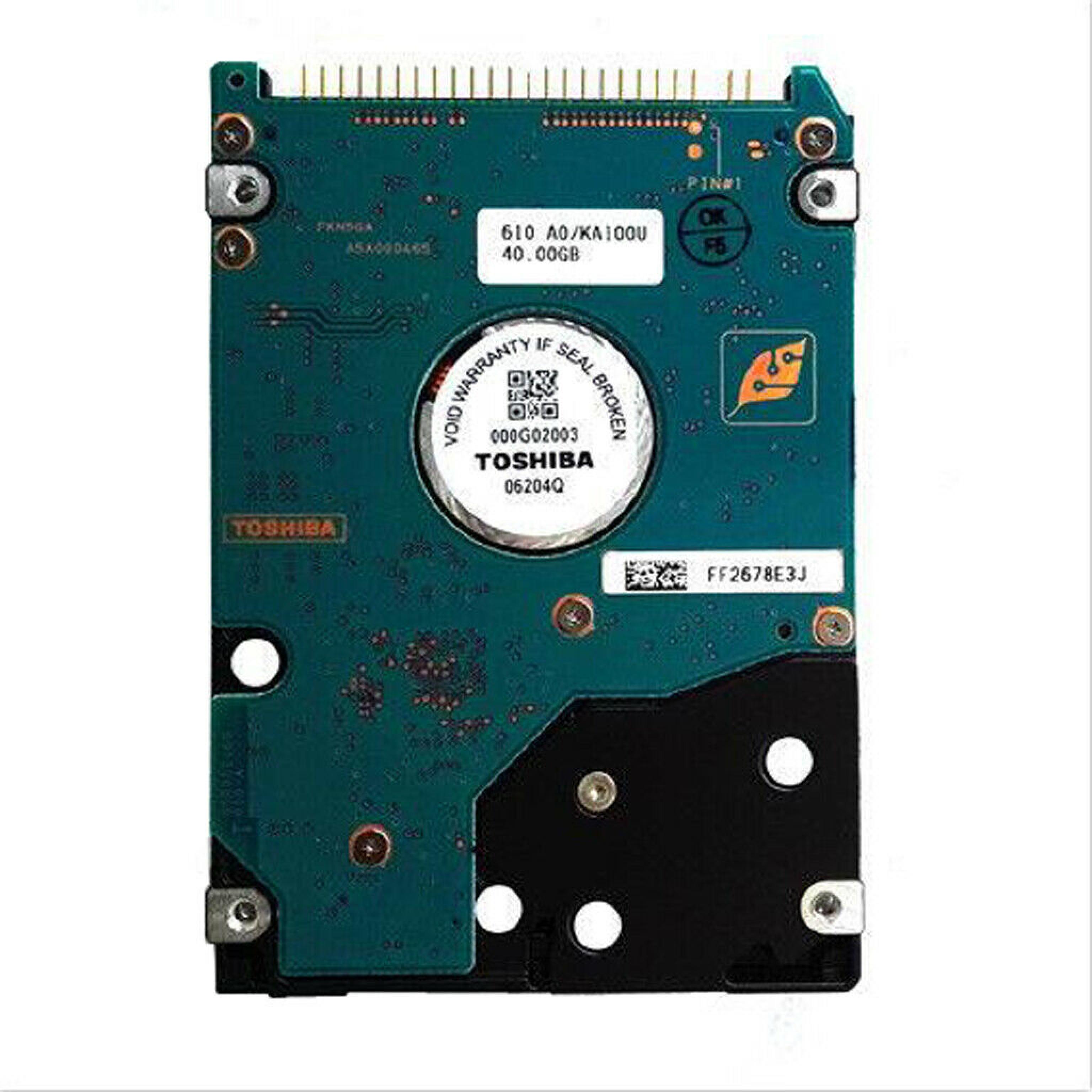 TOSHIBA MK4032GAX 20.00GB 2.5IN 5400 RPM ATA/IDE ZR01 HDD