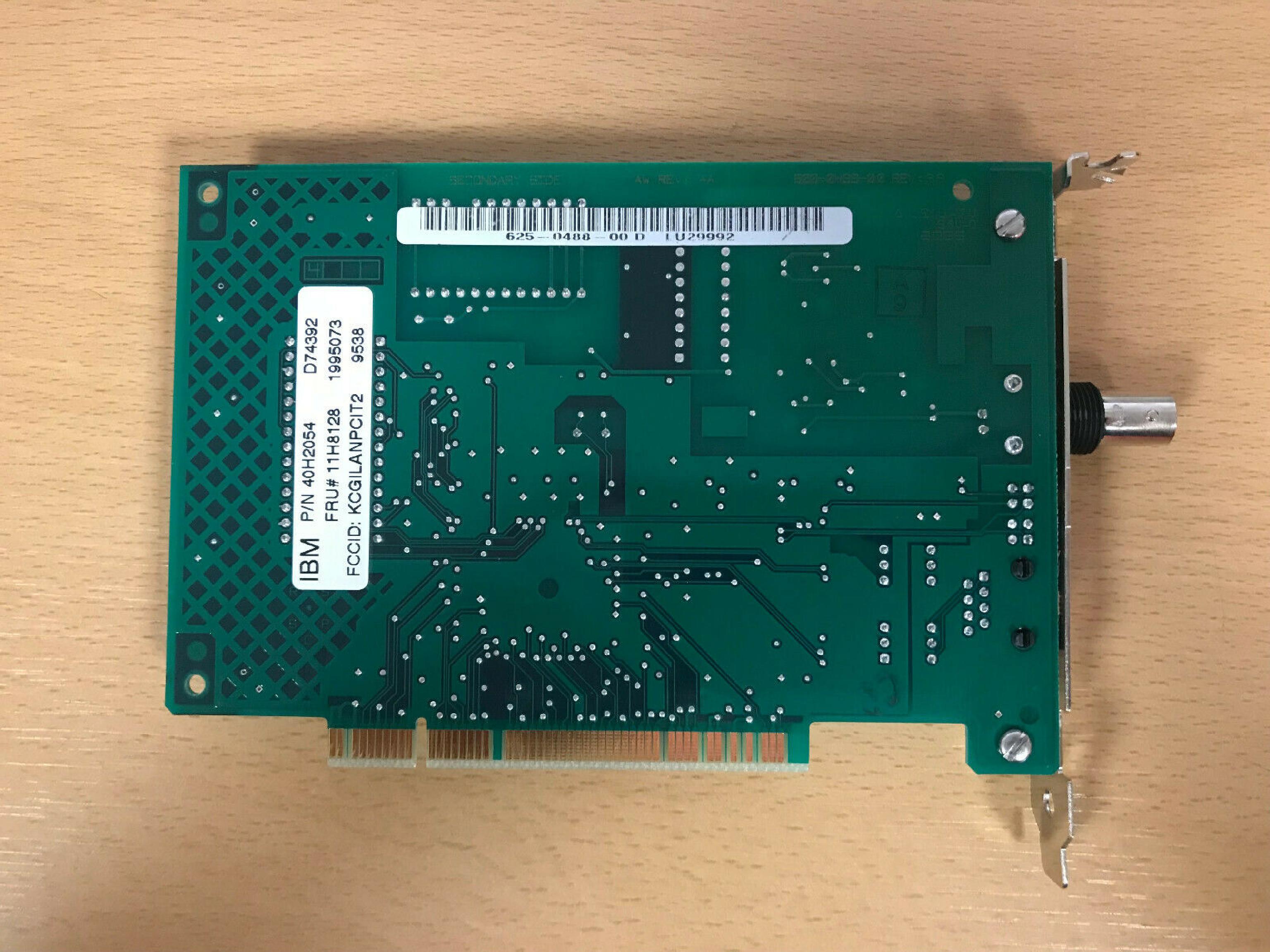 IBM 40H2054 PCI ETHERNET BNC/RJ-45 ADAPTER