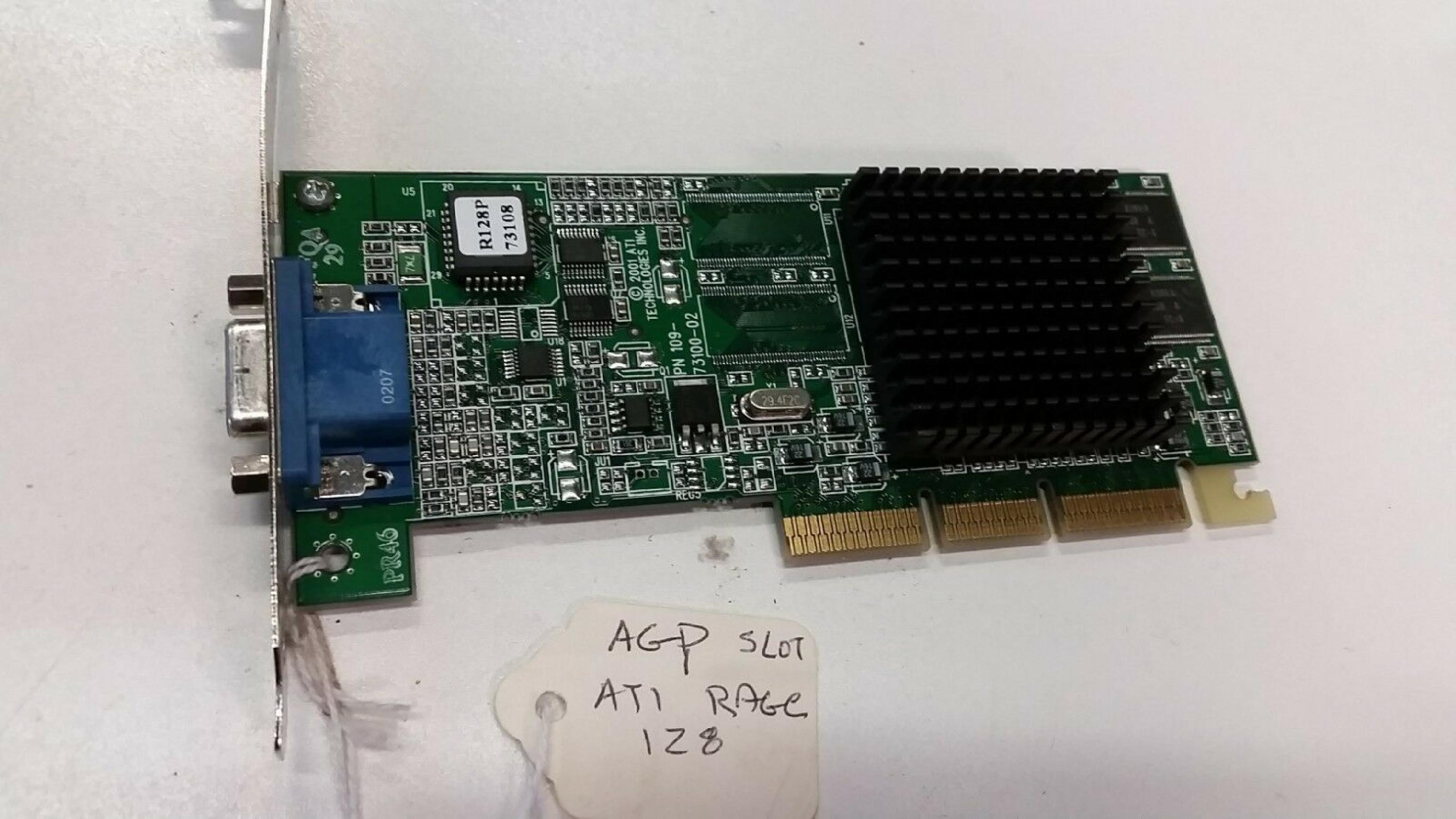 ATI E-G012-01-3613 RAGE 128 ULTRA 16MB AGP VIDEO CARD N625 5065