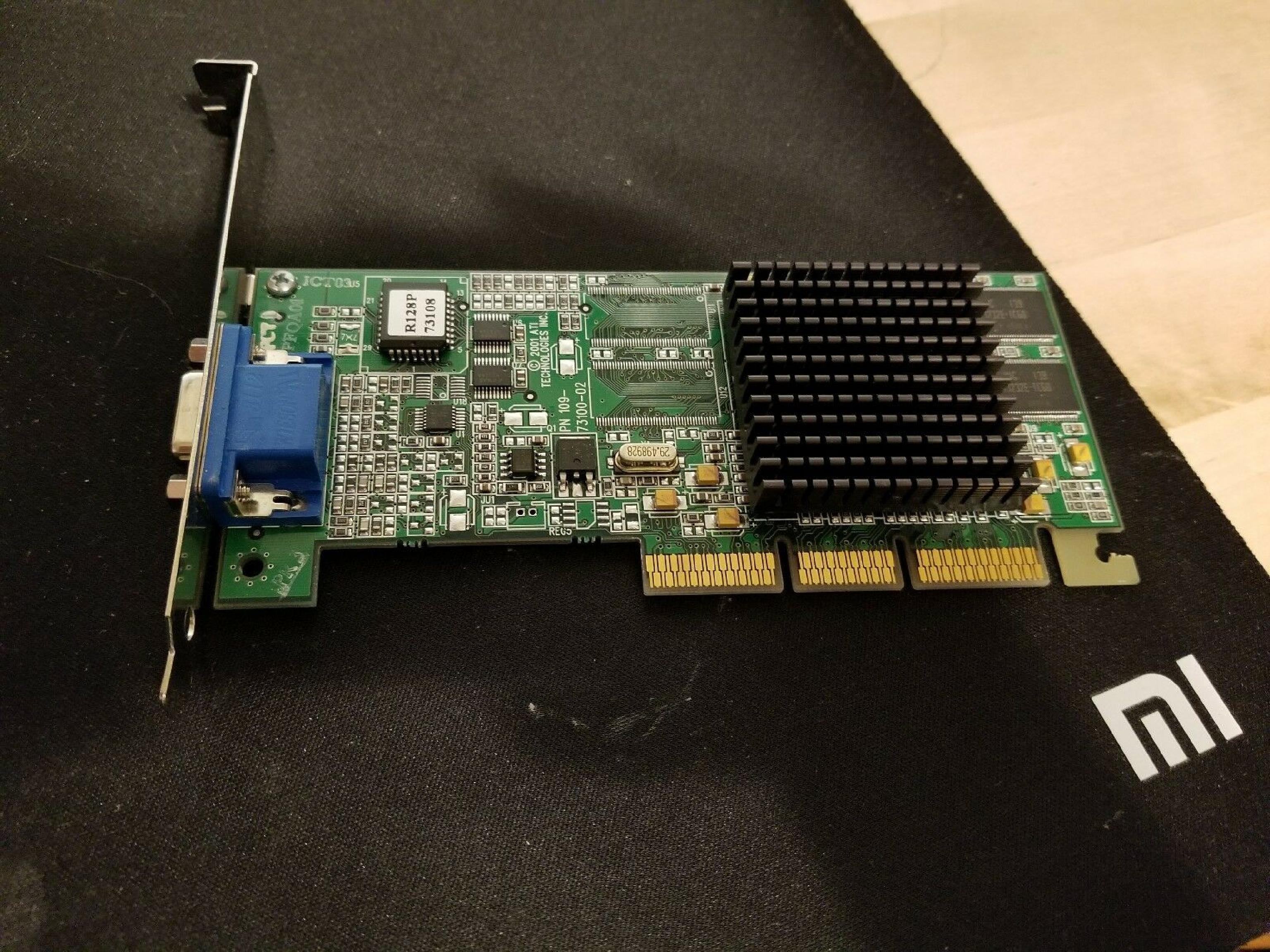 ATI E-G012-01-3613 RAGE 128 ULTRA 16MB AGP VIDEO CARD N625 5065