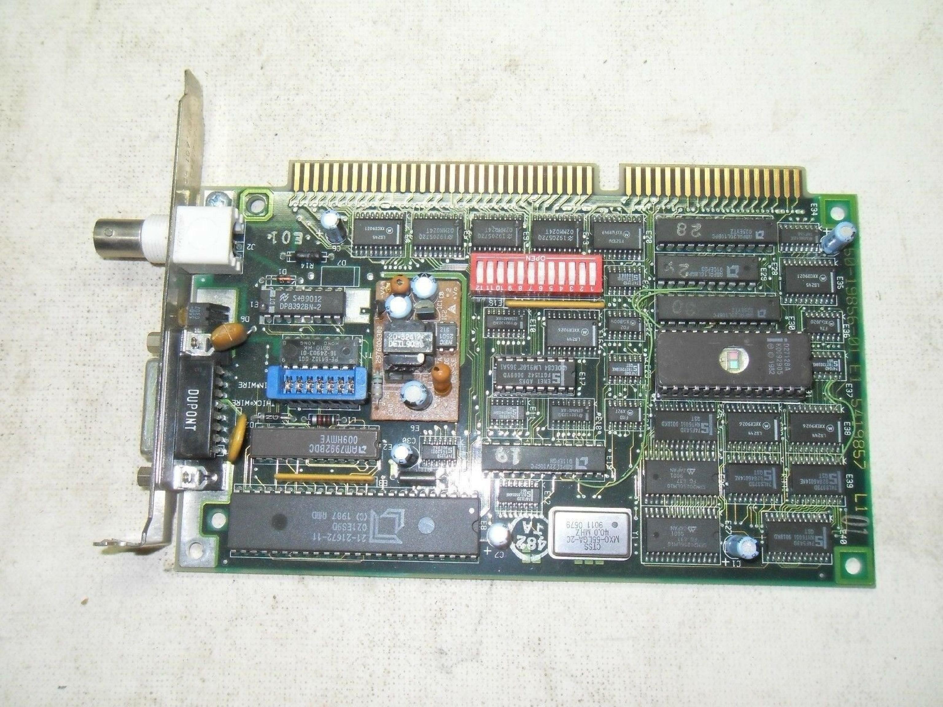 DEC / DIGITAL EQUIPMENT CORPORATION 50-19856-01 16BIT ISA EATHERNET BNC AUI