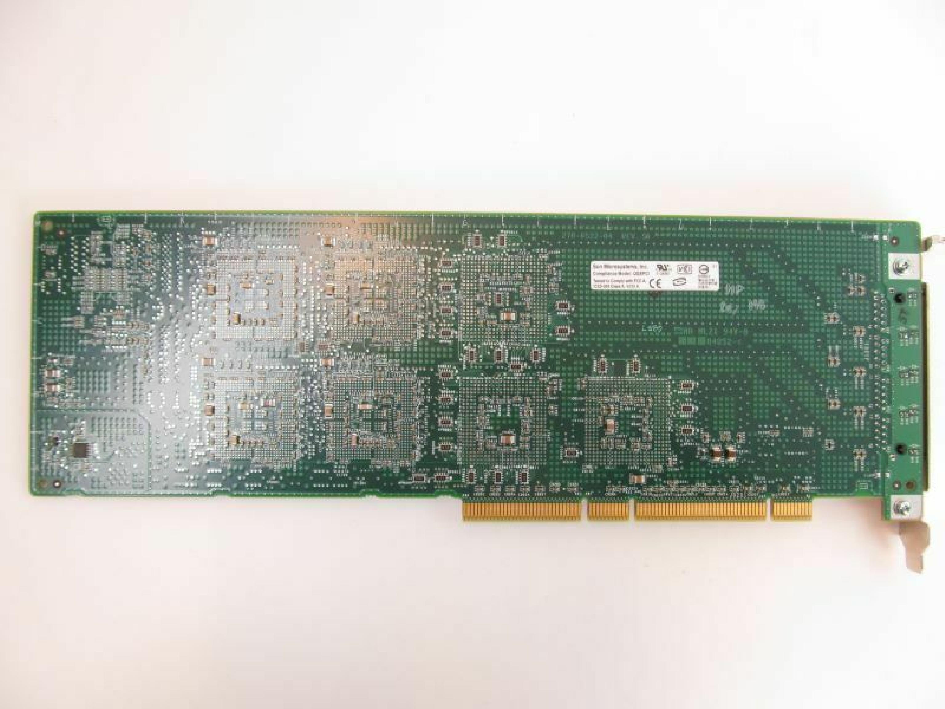 SUN MICROSYSTEMS 501-6522 QUAD GIGASWIFT ETHERNET GIGABIT ADAPTER, MODEL: X4444A, P/N: 501-6522-08