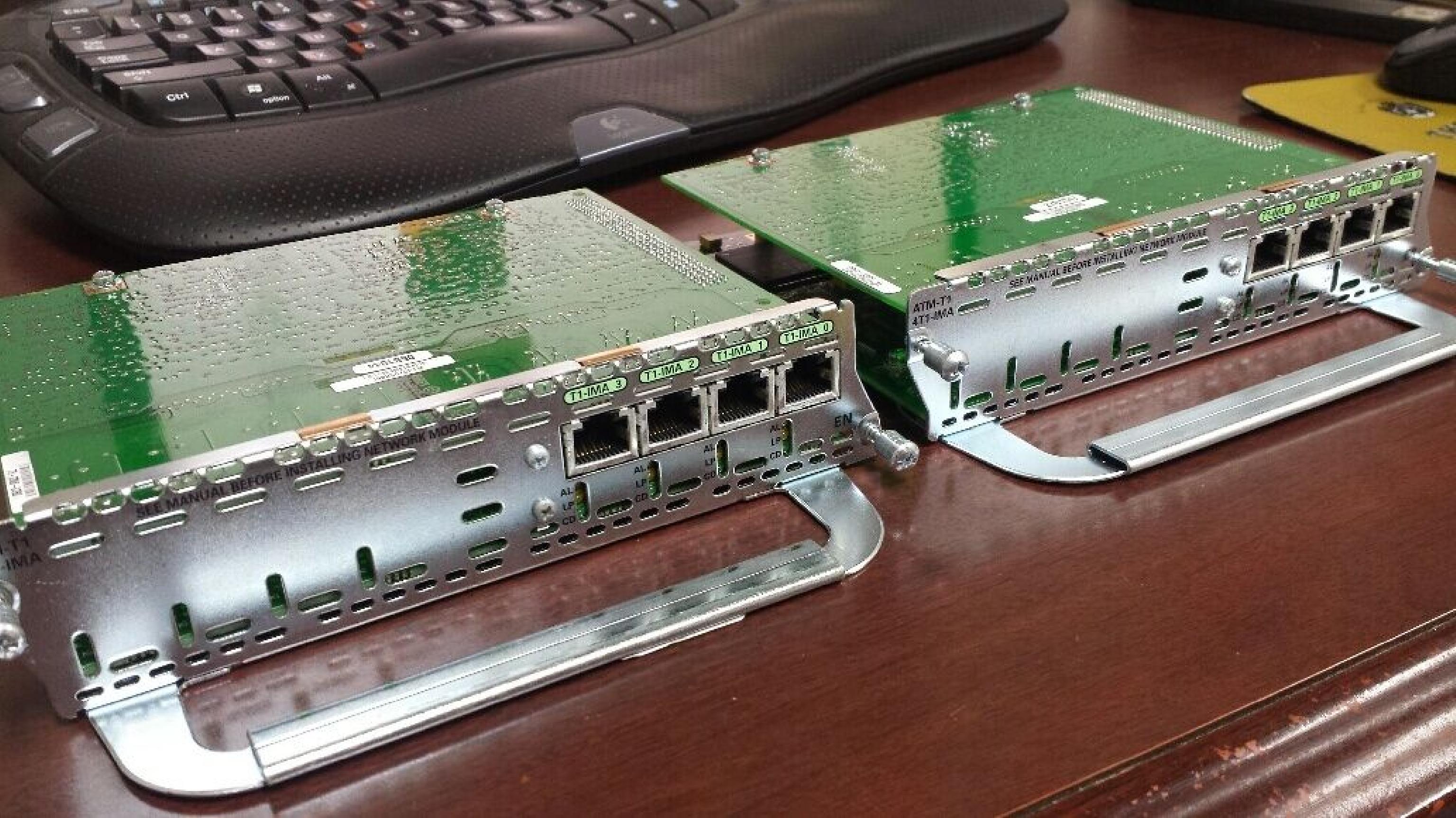 CISCO SYSTEMS ATM-T1 NM-4T1-IMA 4-PORT E1 ATM NETWORK MODULE WITH IMA