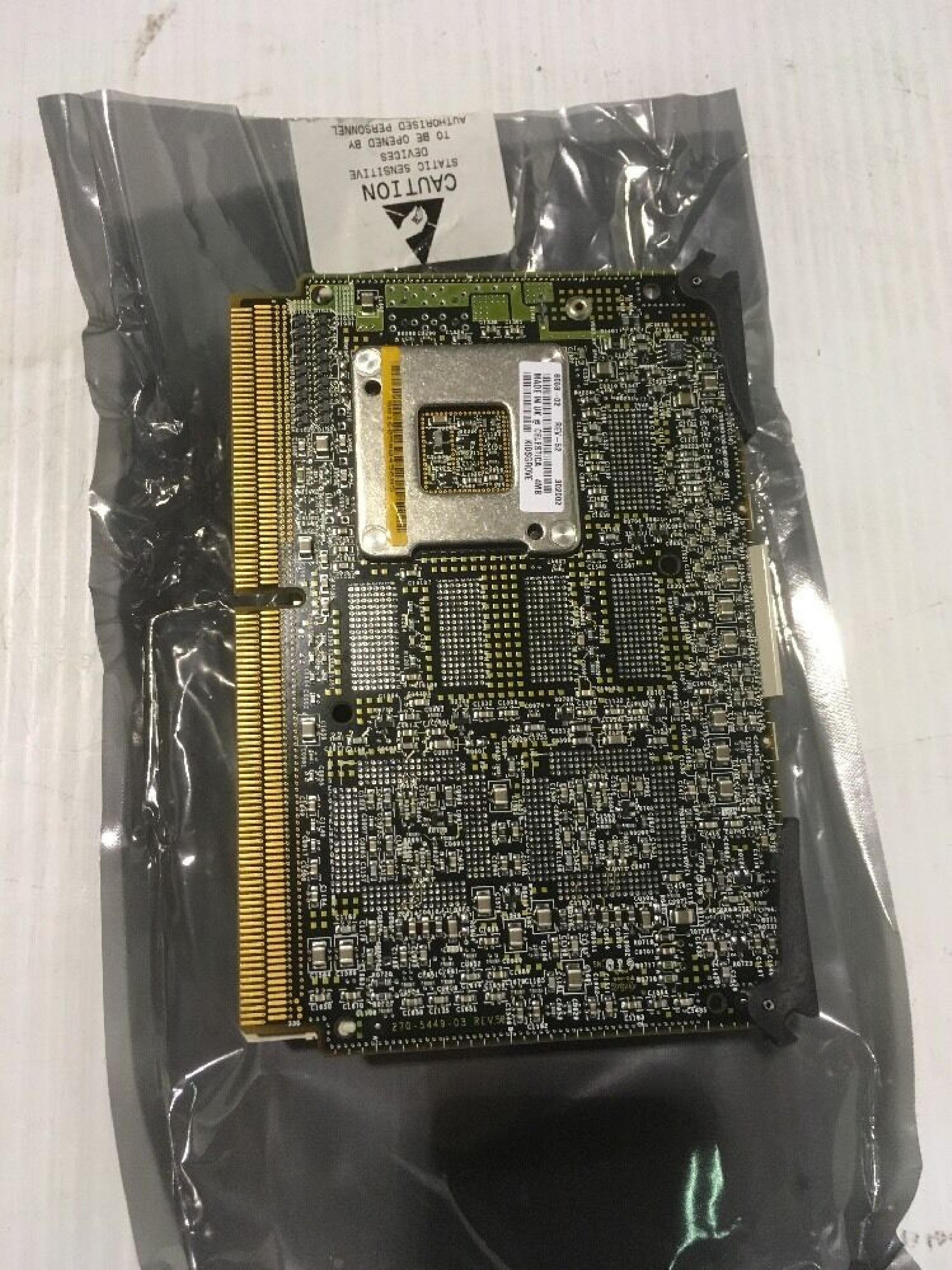 SUN MICROSYSTEMS 501-6071 450MHZ CPU 4MB CACHE US2 REV51 MODULE (GP60N2*10/16-1CO/2CO)(PTG1C-1C) REV-60