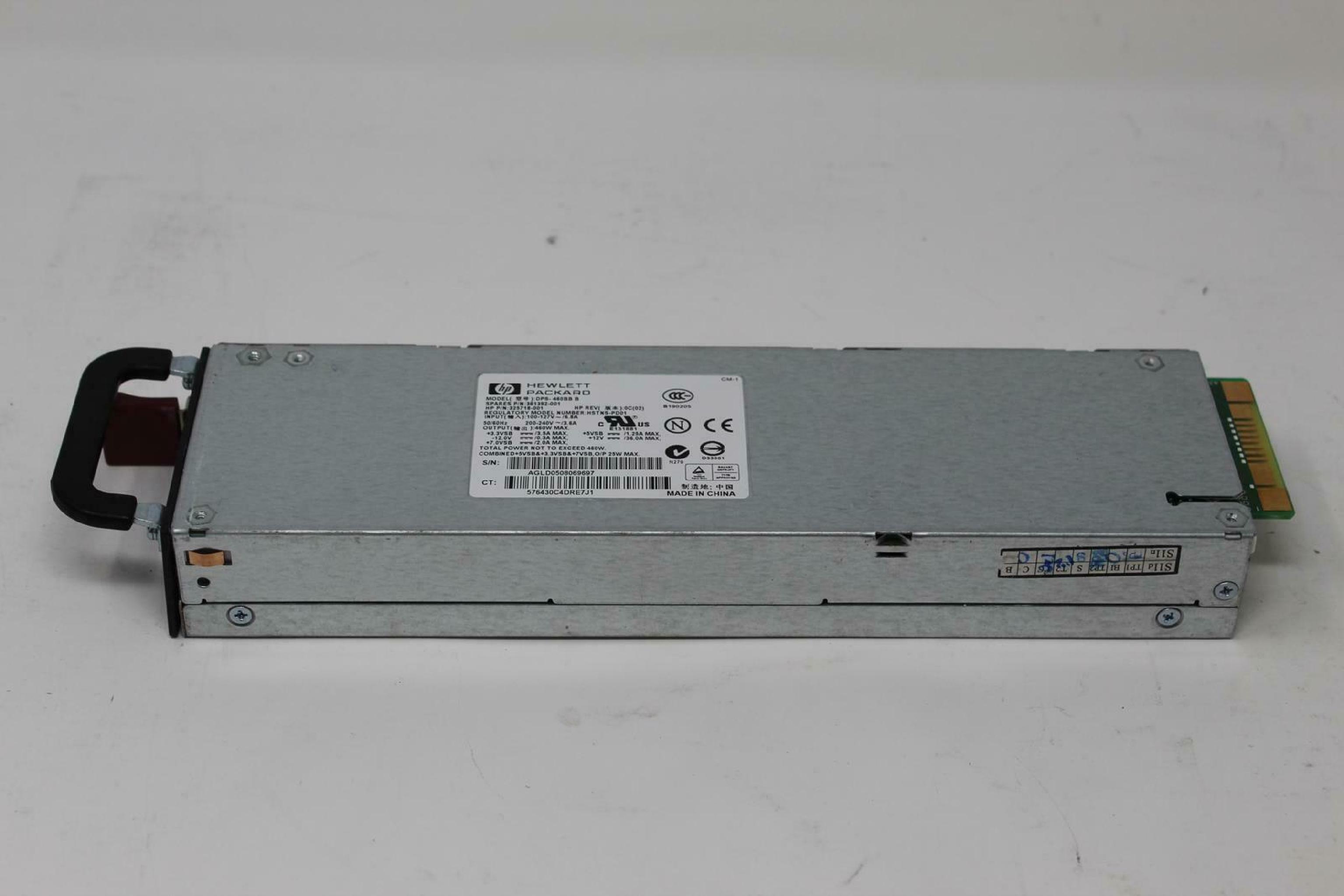 COMPAQ / HEWLETT PACKARD / HP 325718-001 361392-001 460W DL360 POWER SUPPLY