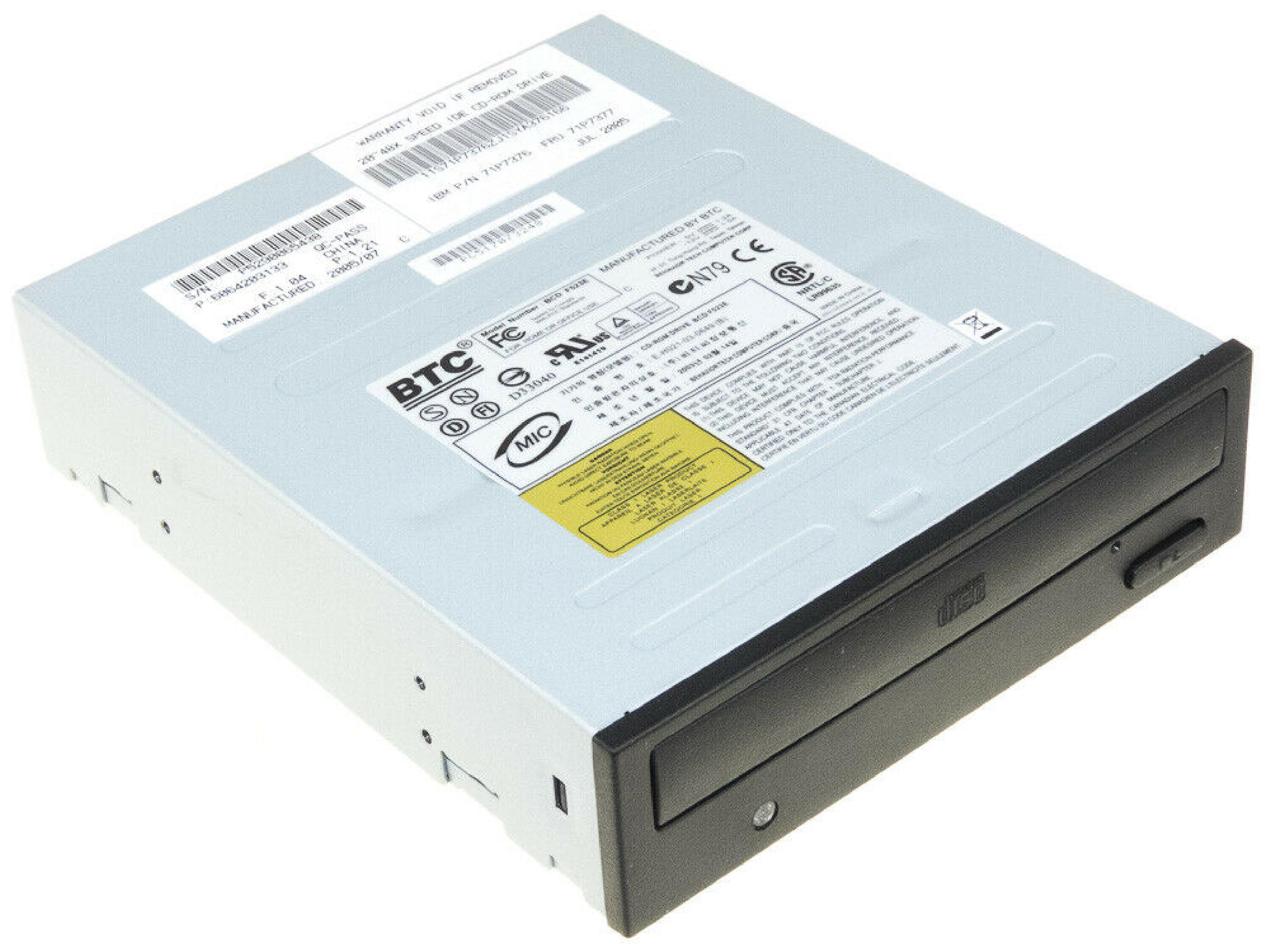 IBM BCD F523E BM 48X CDROM DRIVE BLACK MFR P/N 71P7376