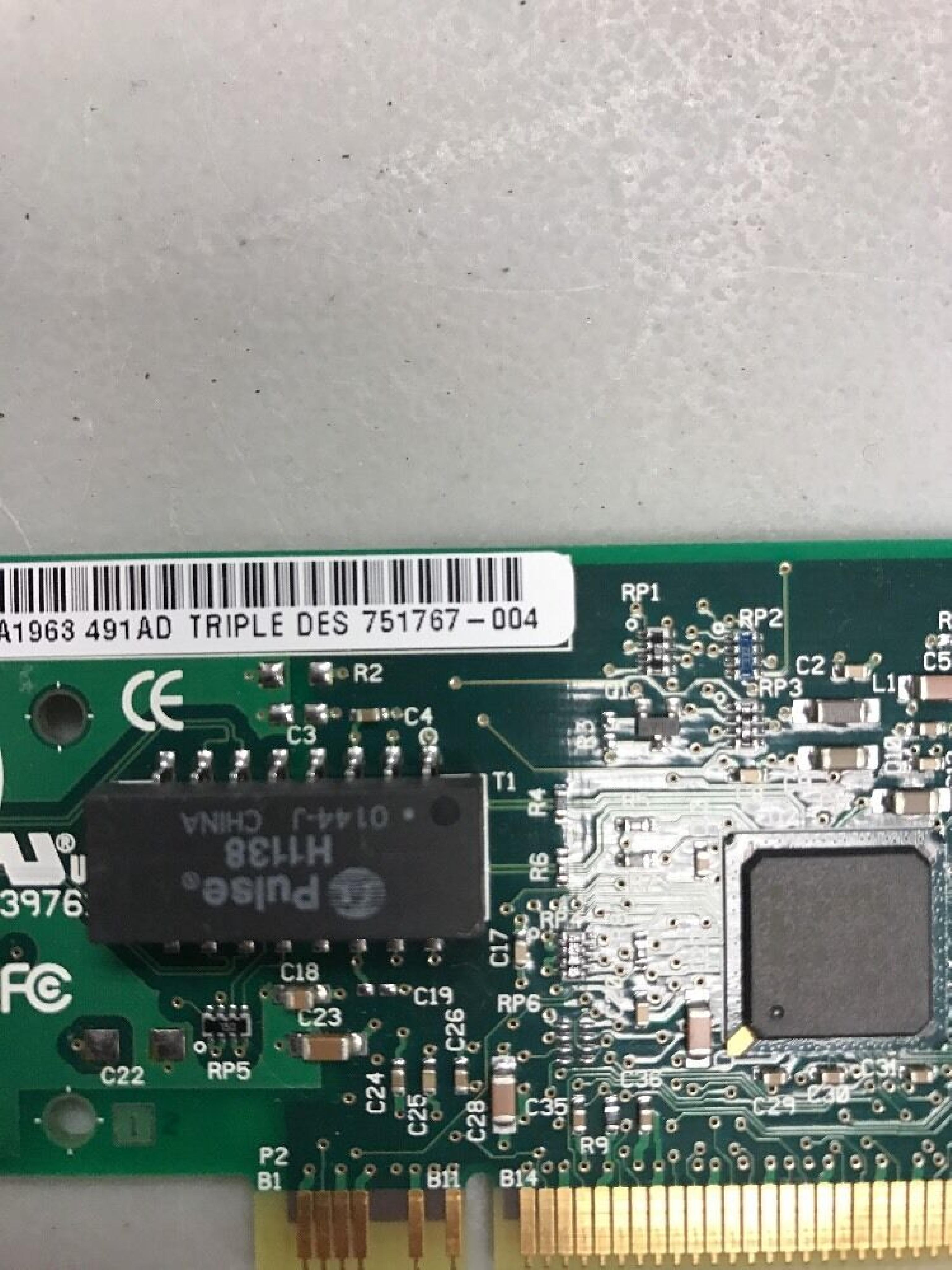 INTEL 751767-004 NTEL PRO/100S PCI SERVER NIC NETWORK ADAPTER CARD