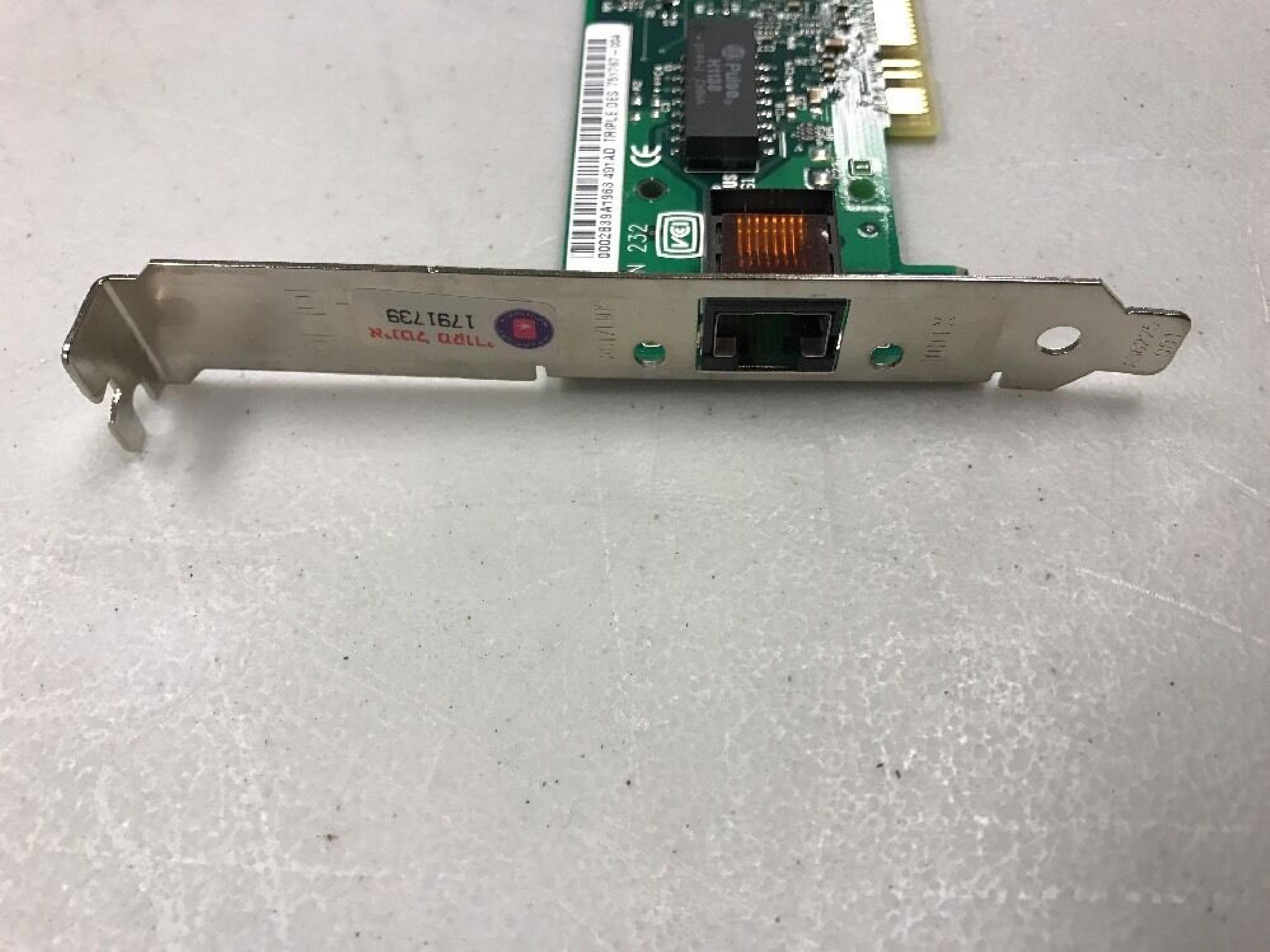 INTEL 751767-004 NTEL PRO/100S PCI SERVER NIC NETWORK ADAPTER CARD