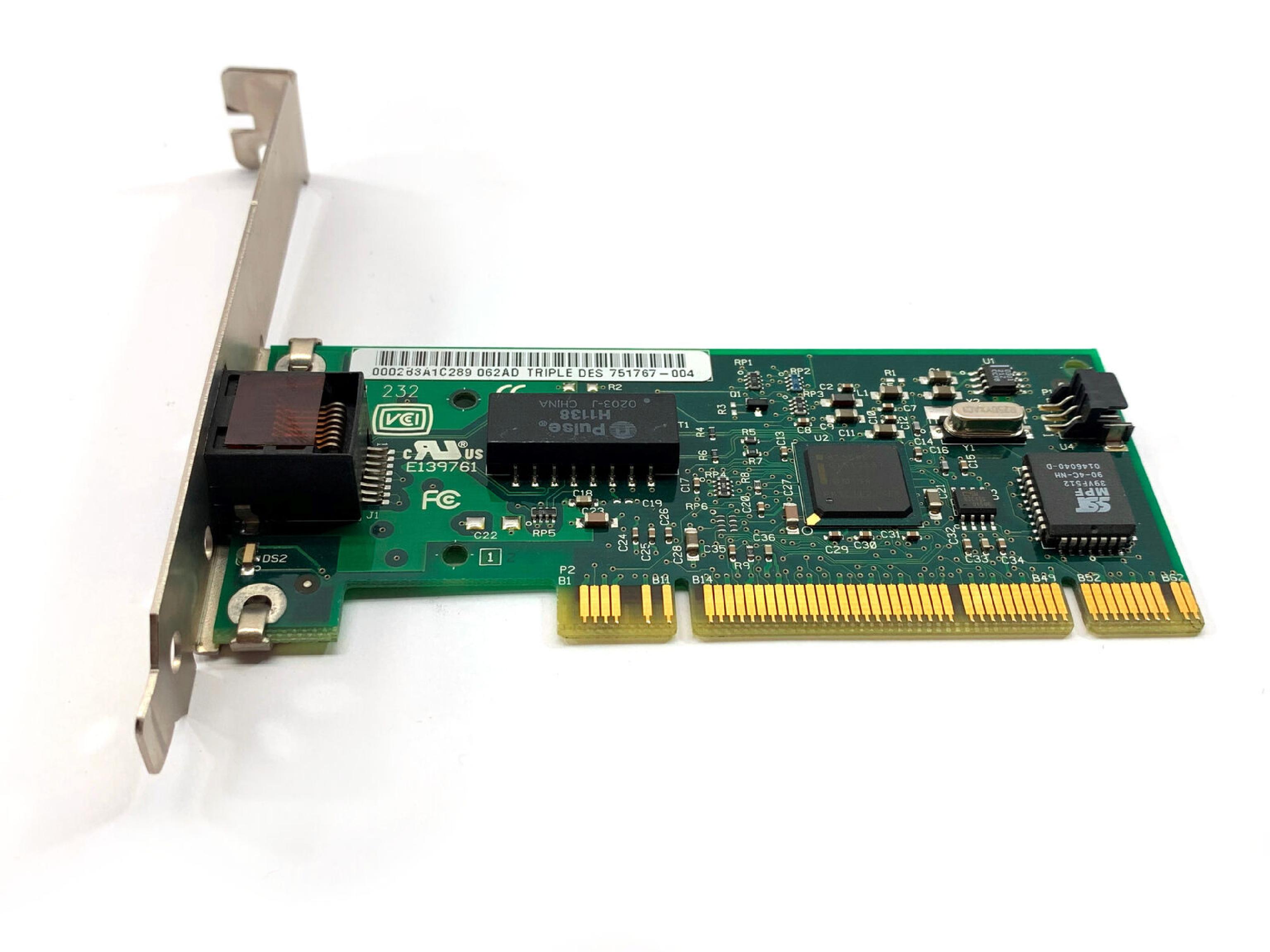 INTEL 751767-004 NTEL PRO/100S PCI SERVER NIC NETWORK ADAPTER CARD