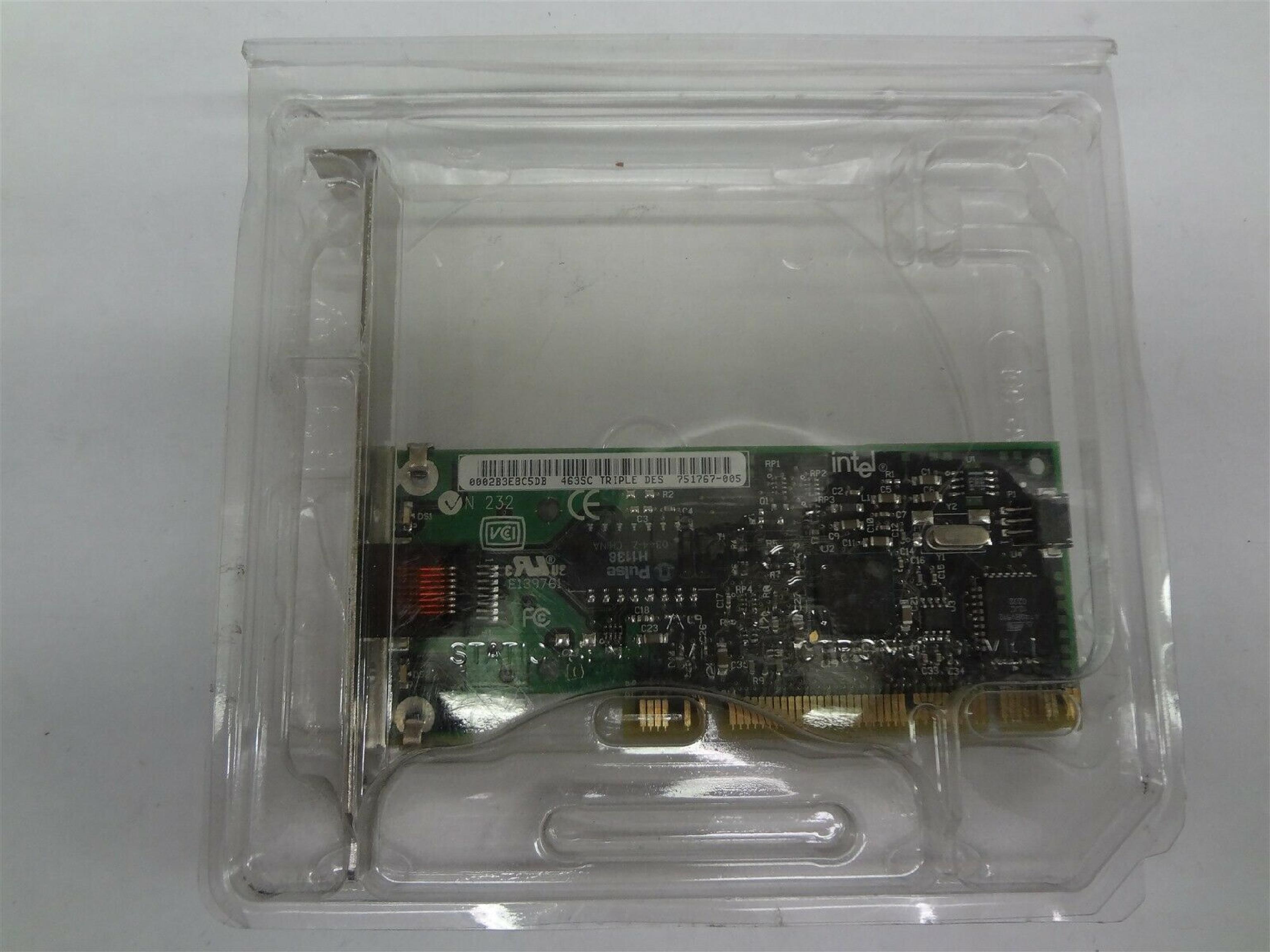 INTEL 38921924 NTEL PRO/100S PCI SERVER NIC NETWORK ADAPTER CARD