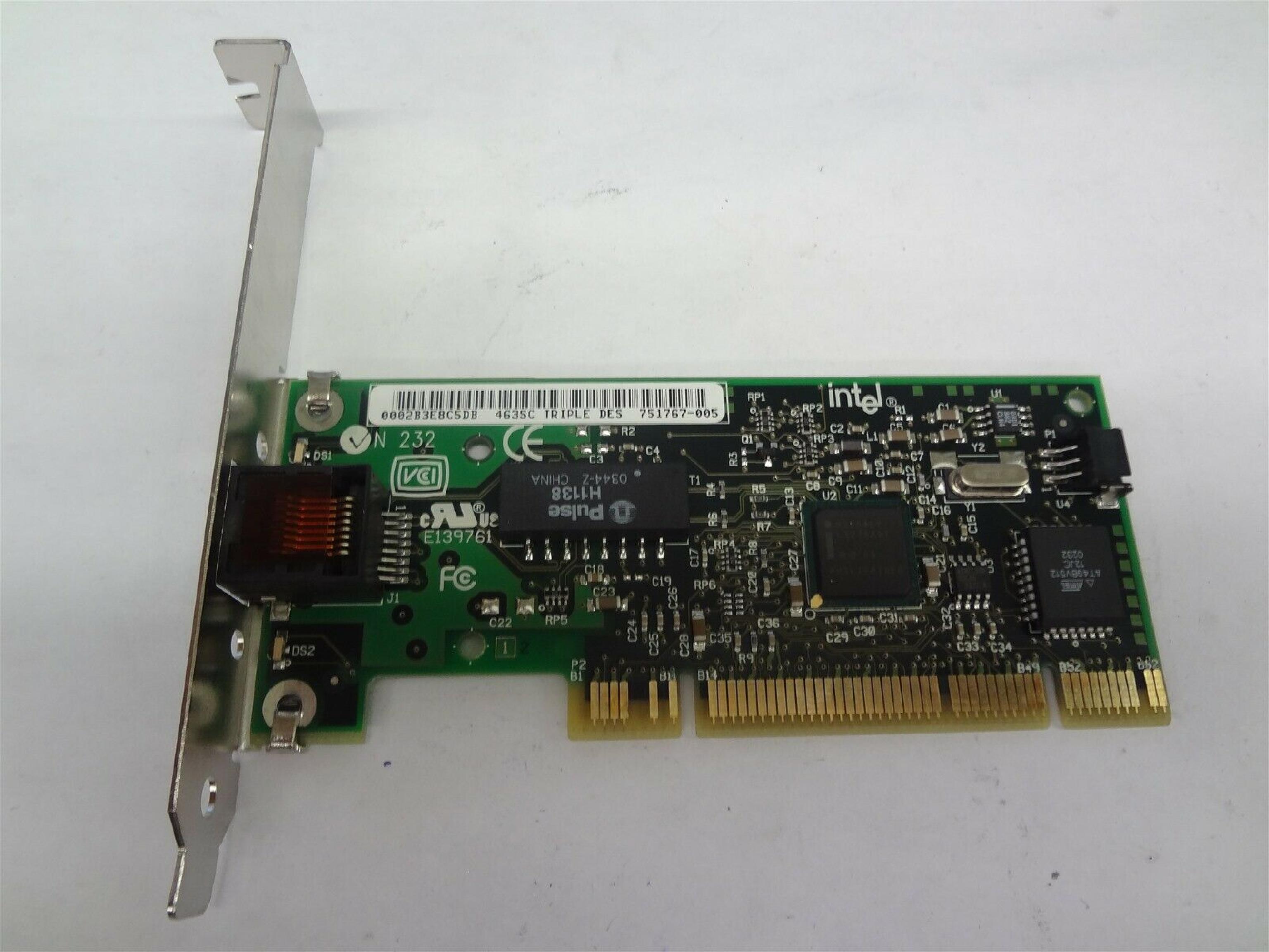 INTEL 38921924 NTEL PRO/100S PCI SERVER NIC NETWORK ADAPTER CARD