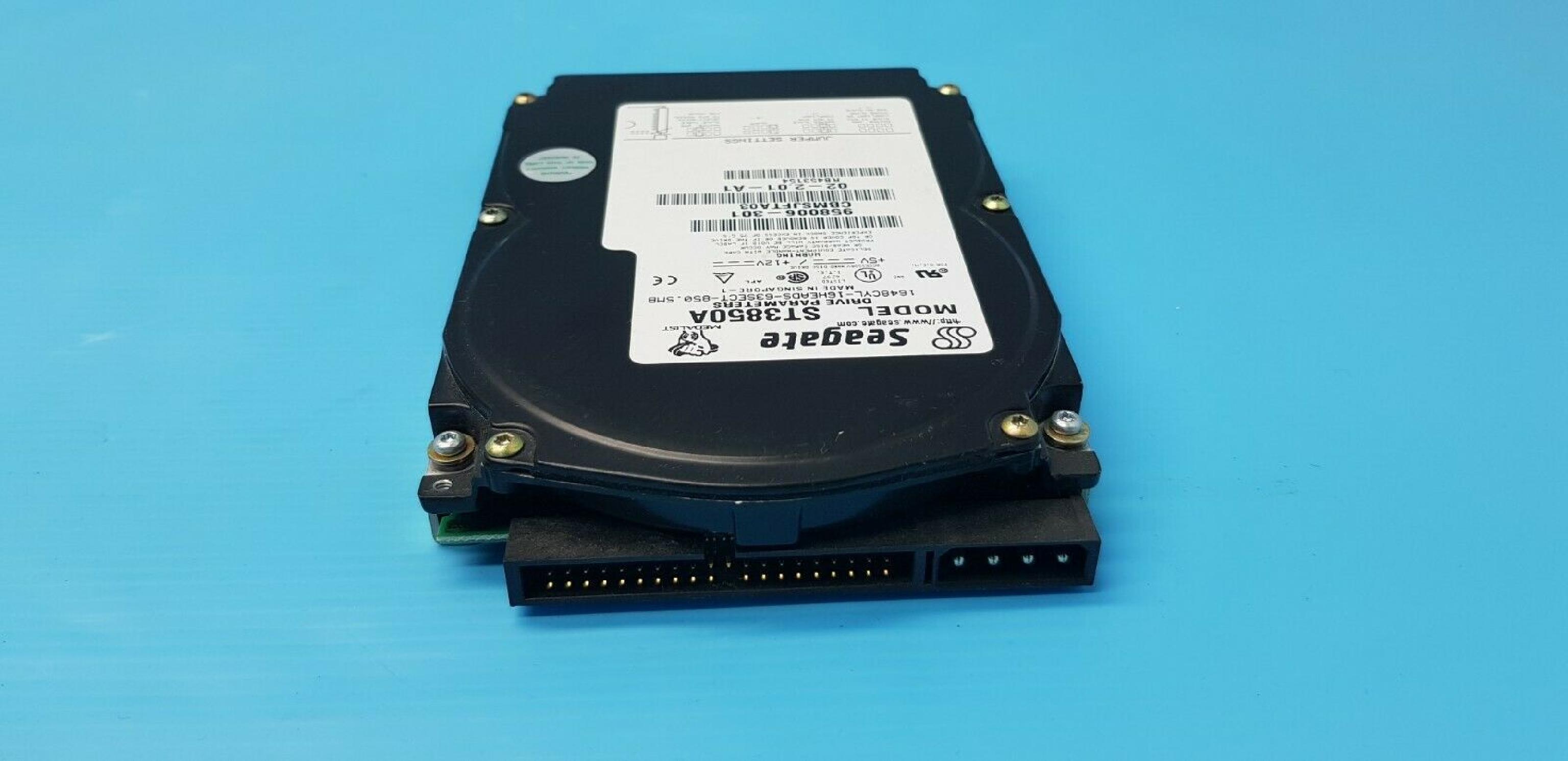 SEAGATE ST3850A MEDALIST 850XE 830 MB,3800 RPM (ST3850A) HARD DRIVE