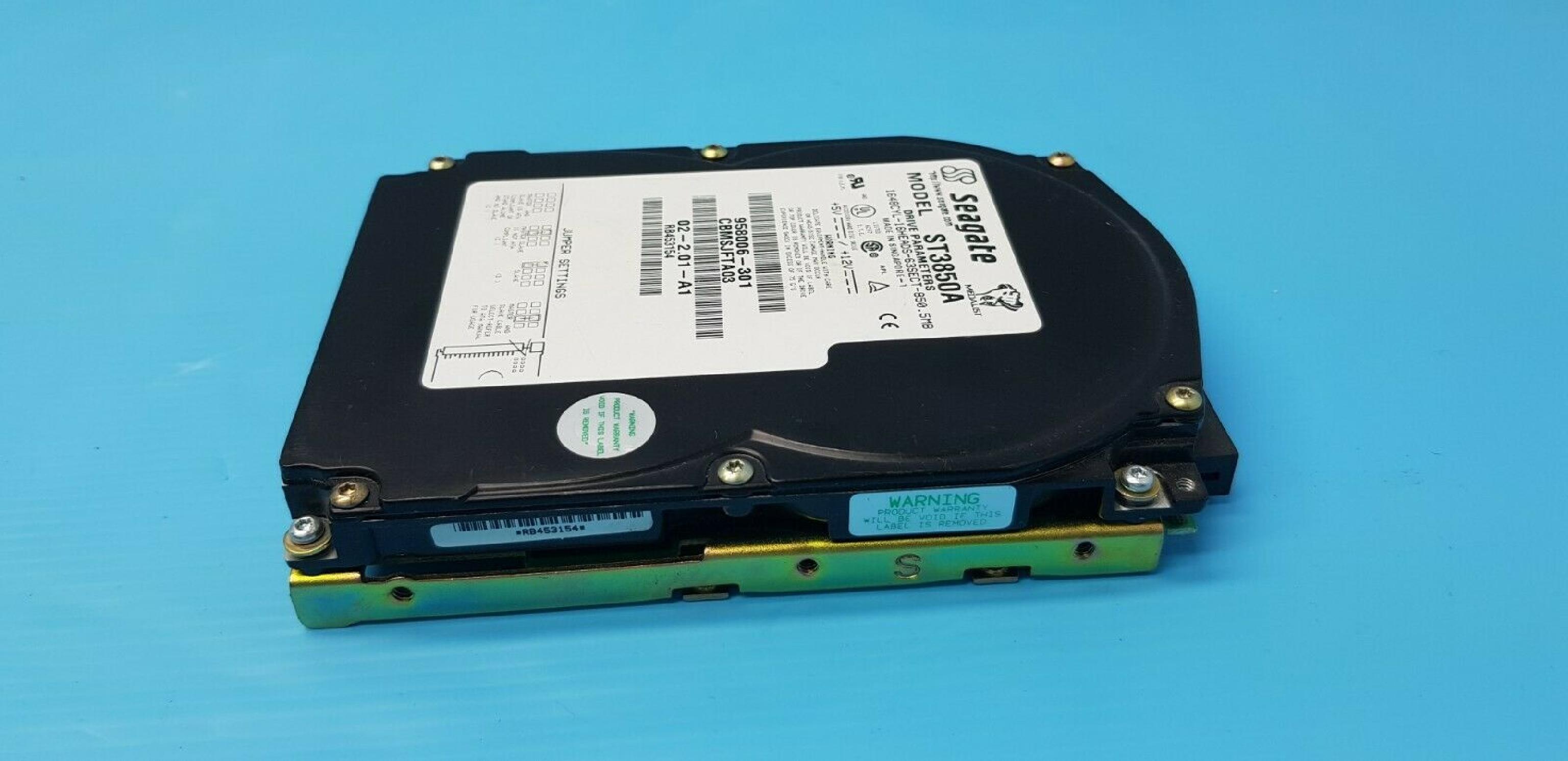 SEAGATE ST3850A MEDALIST 850XE 830 MB,3800 RPM (ST3850A) HARD DRIVE