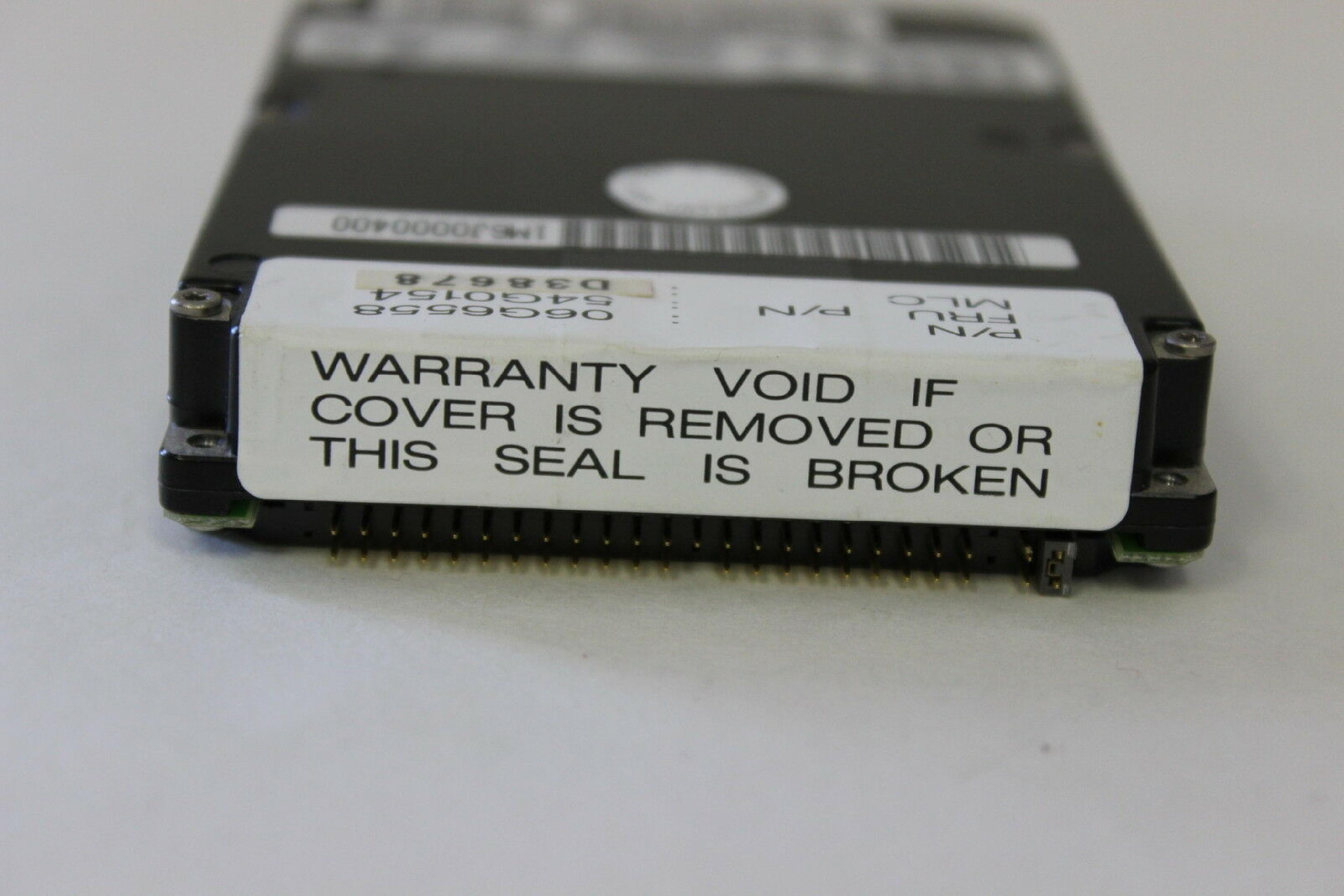IBM WDA-W2160 WDA-W2160 160MB 2.5IN HARD DRIVE 54G0154 06G6558
