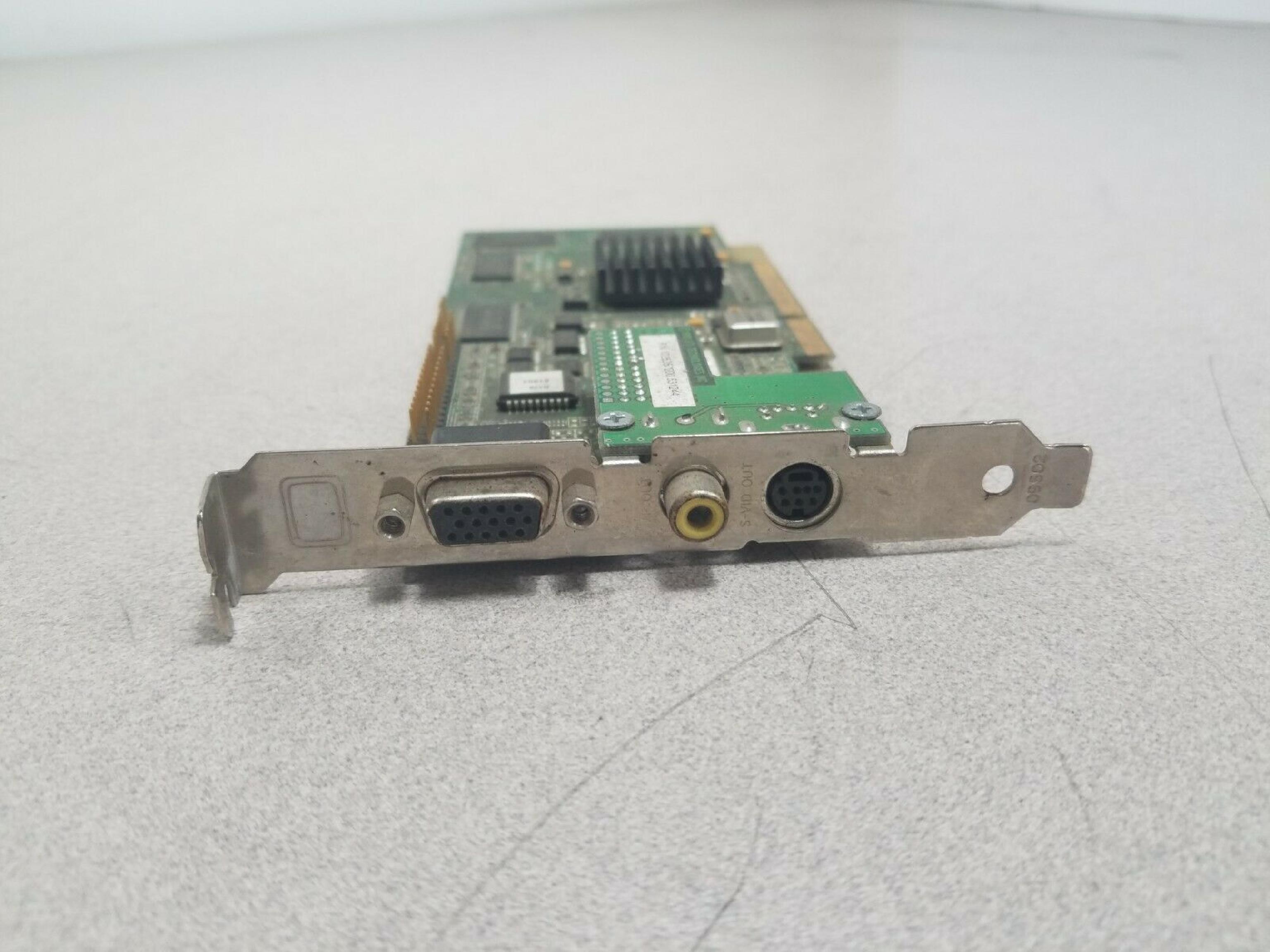 ATI 1025350200 TECHNOLOGIES 1025350200-019016 RAGE 128 32MB VGA TV-OUT AMC NTSC
