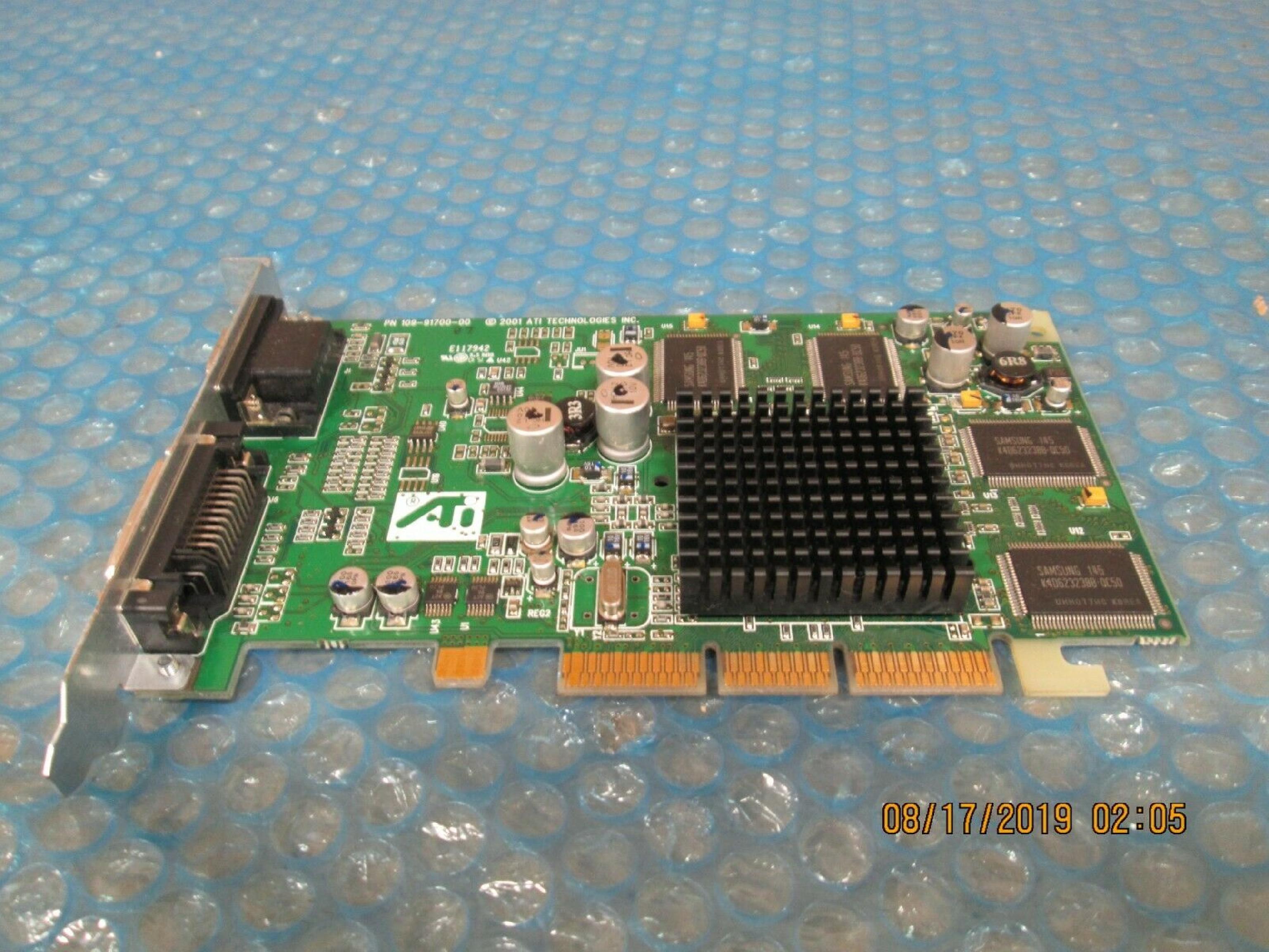 ATI 109-91700-00 TECHNOLOGIES 1029170102 APPLE MAC 109-91700-00 AGP VIDEO CARD