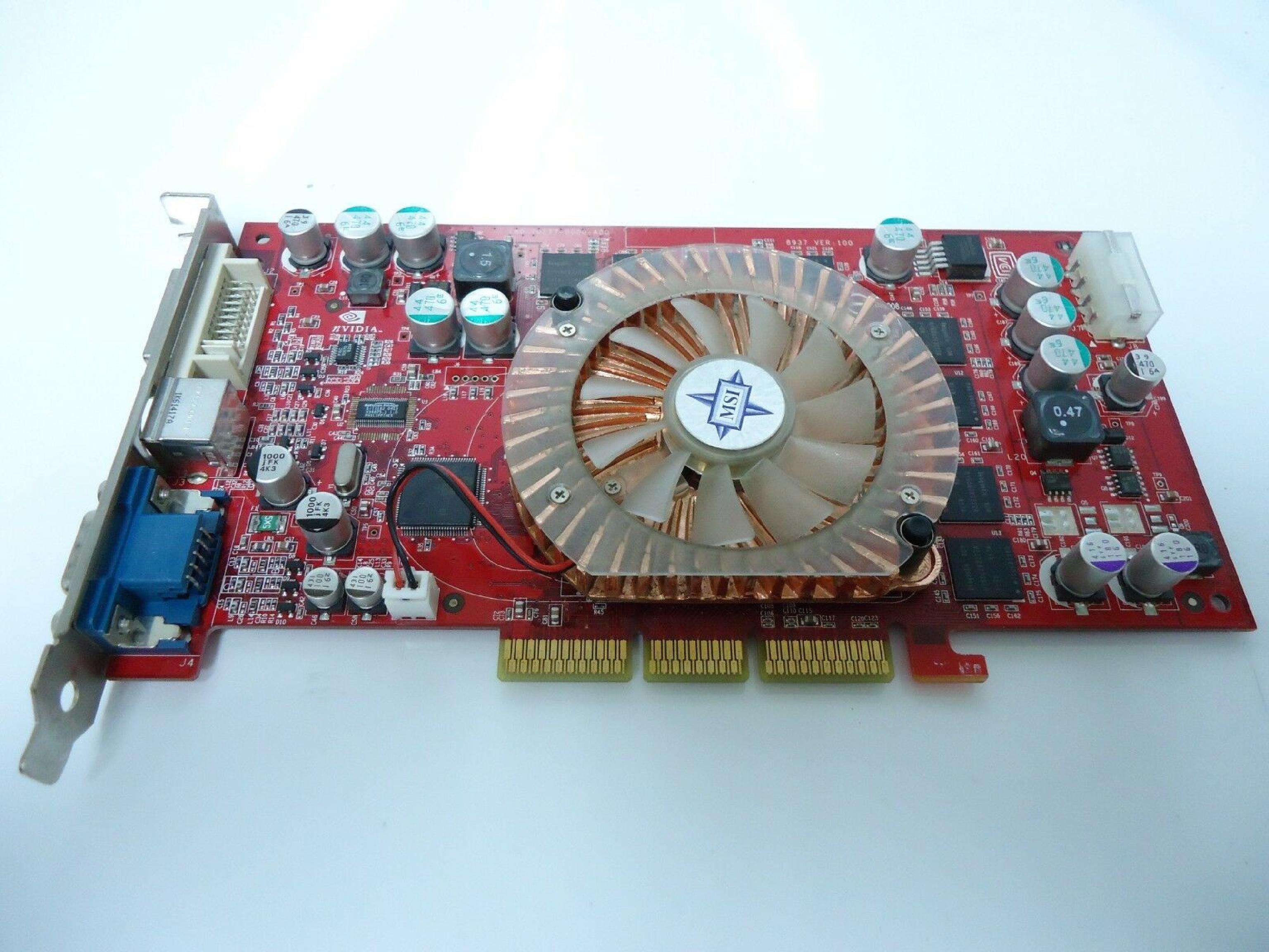 MSI 8937-070 8937-070 FX5900XT 128MB VIDEOCARD