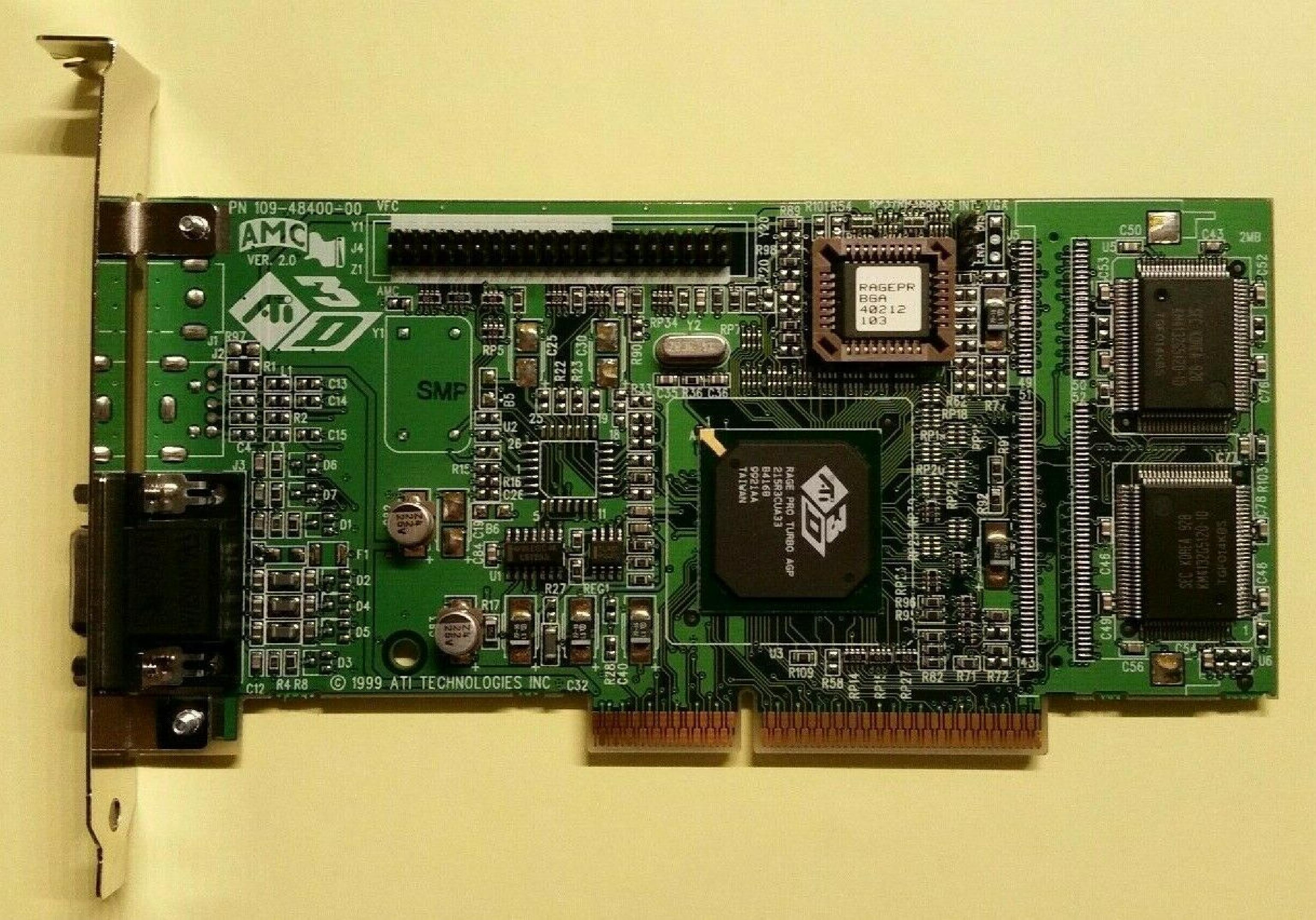 ATI 109-48400-00 3D 109-48400-00 VIDEO CARD AGP