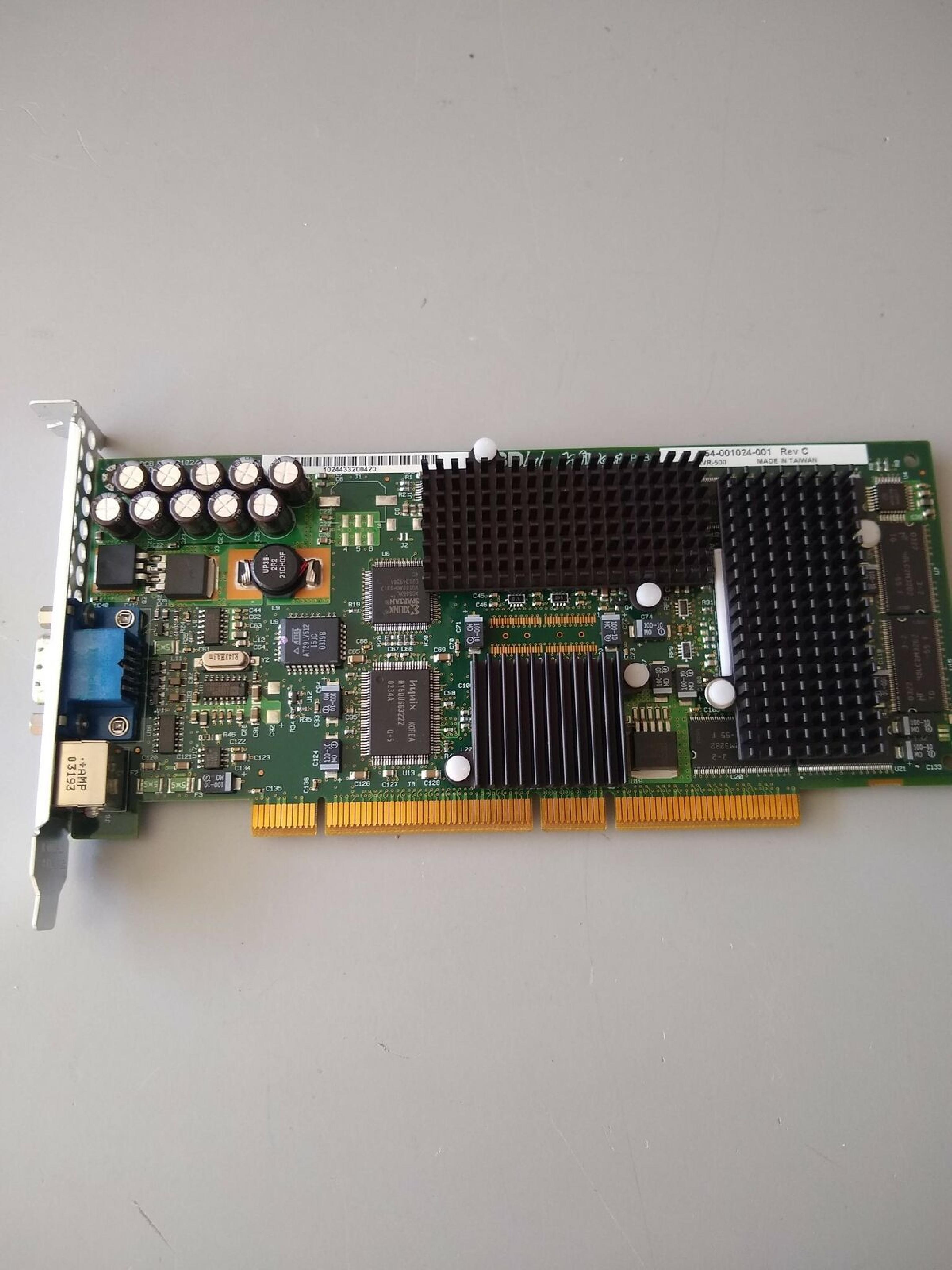 SUN MICROSYSTEMS 54-001024-001 54-001024-001 XVR-500 GRAPHICS ACCELERATOR 3D LABS WILDCAT VIDEO CARD