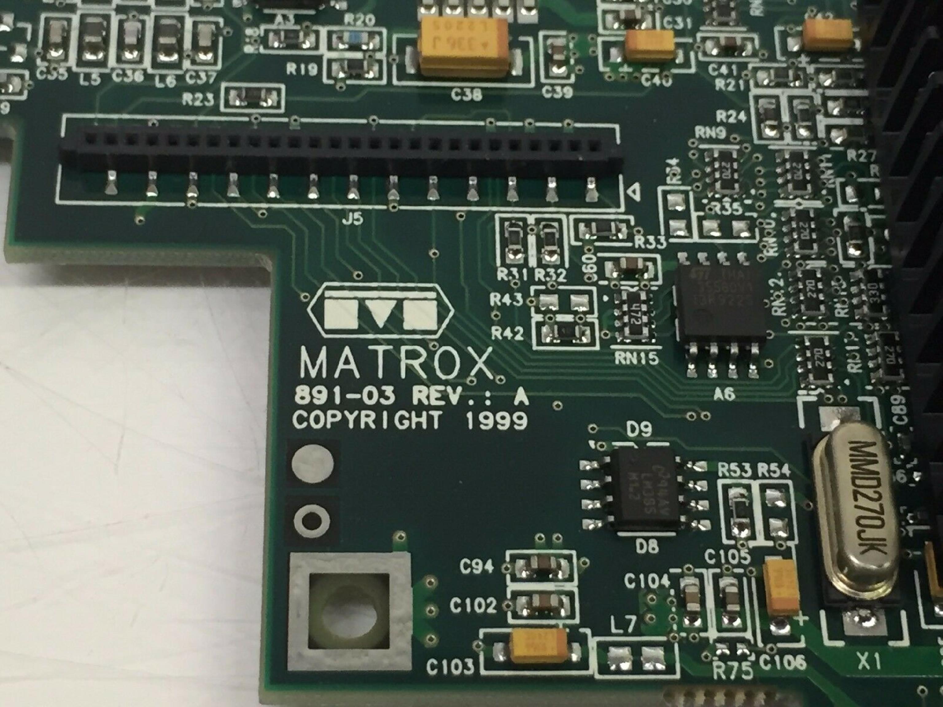 MAXTOR / MATROX 891-03 891-03 16MB 4X AGP G4+MILA VIDEO CARD