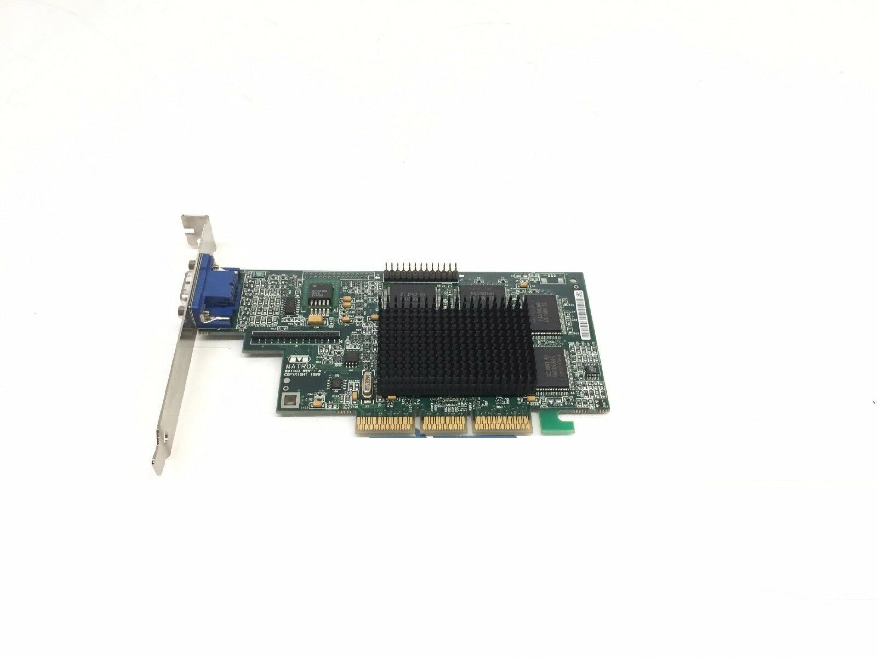 MAXTOR / MATROX 891-03 891-03 16MB 4X AGP G4+MILA VIDEO CARD