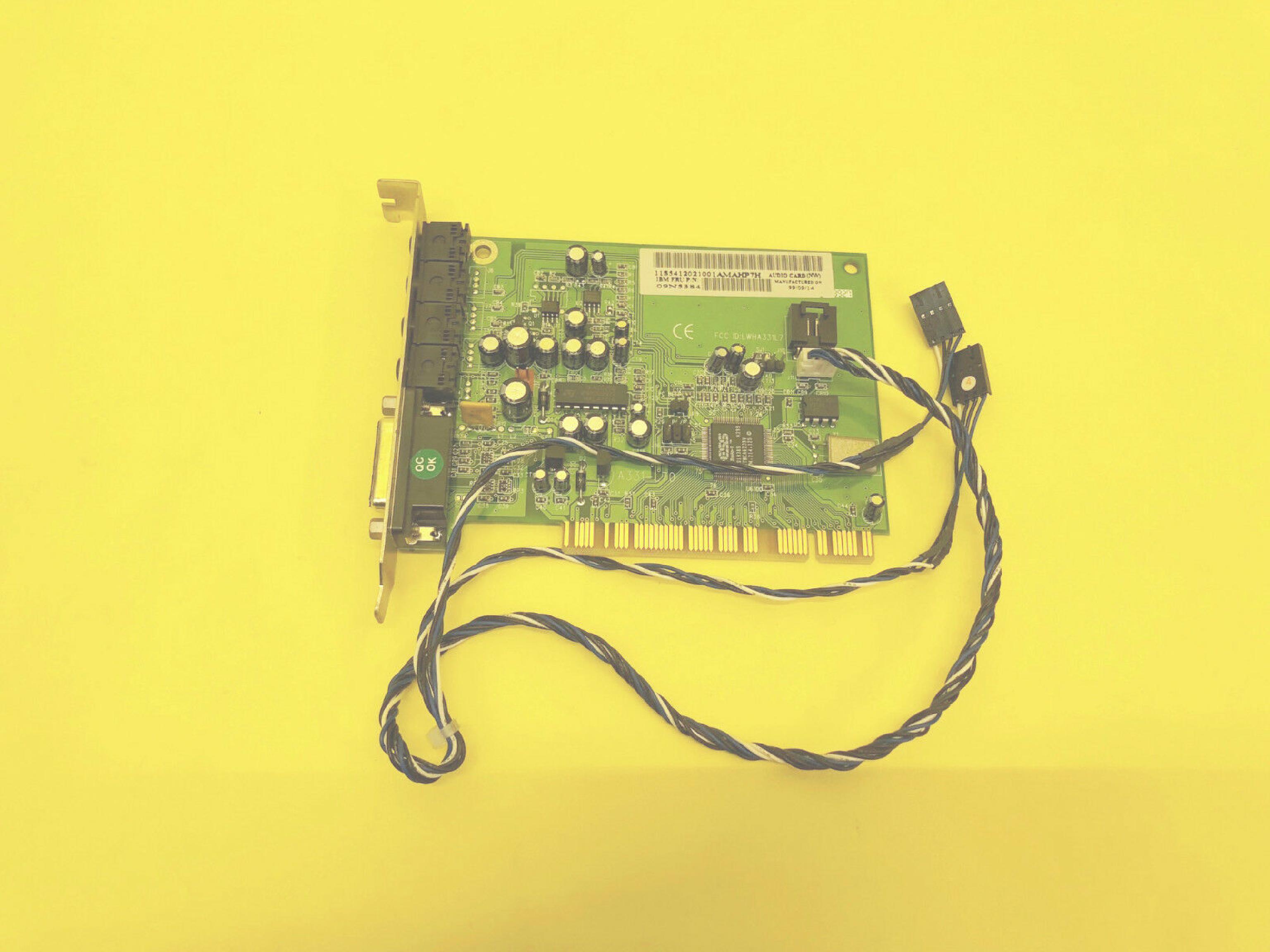 IBM 09N5384 09N5384 LENOVO APTIVA ESS SOLO-1 AUDIO CARD