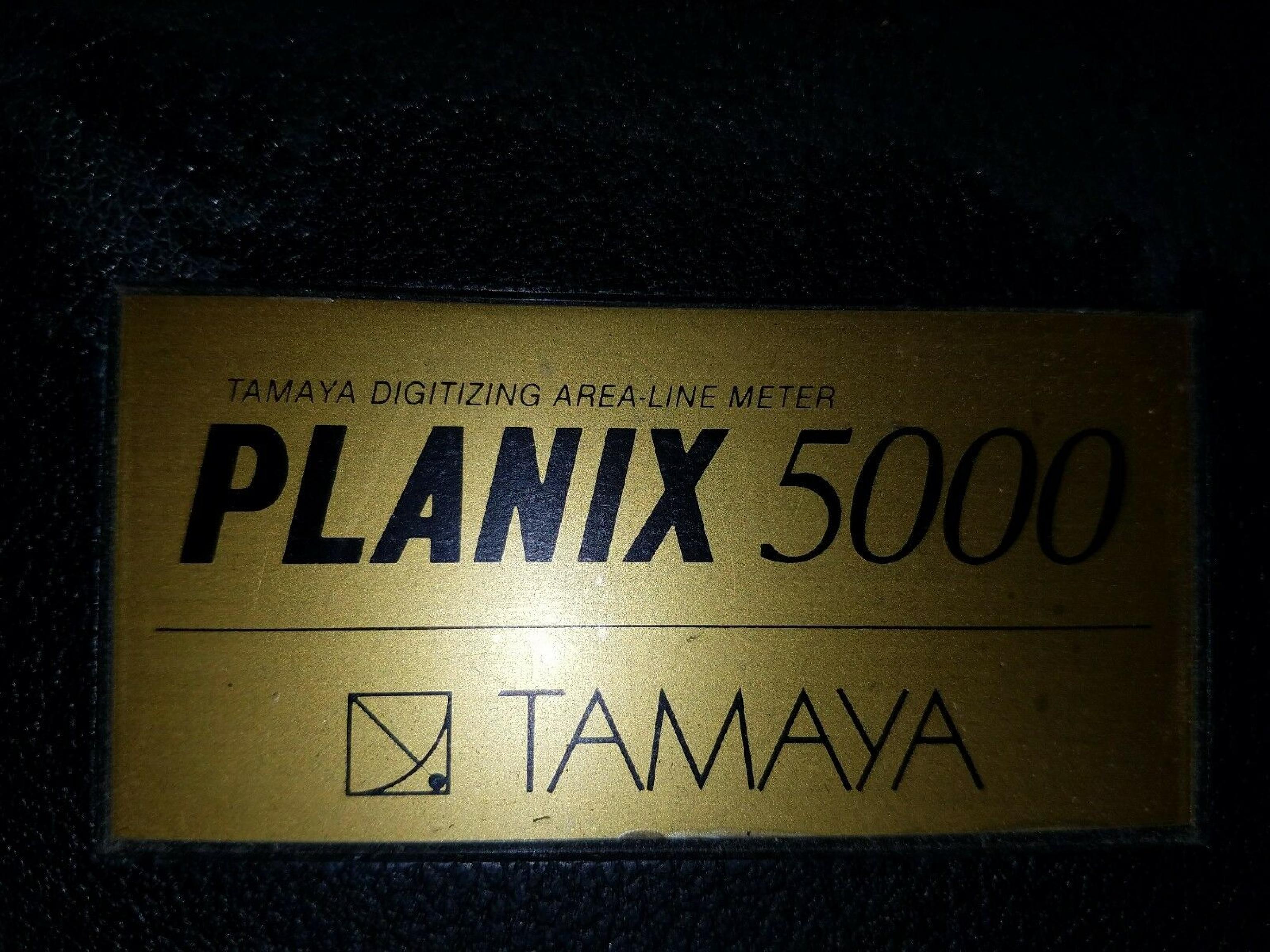 TAMAYA PLANIX 5000 SUPER PLANIX ALPHA DIGITAL PLANIMETER DOCUMENTATION MANUAL PROVIDED