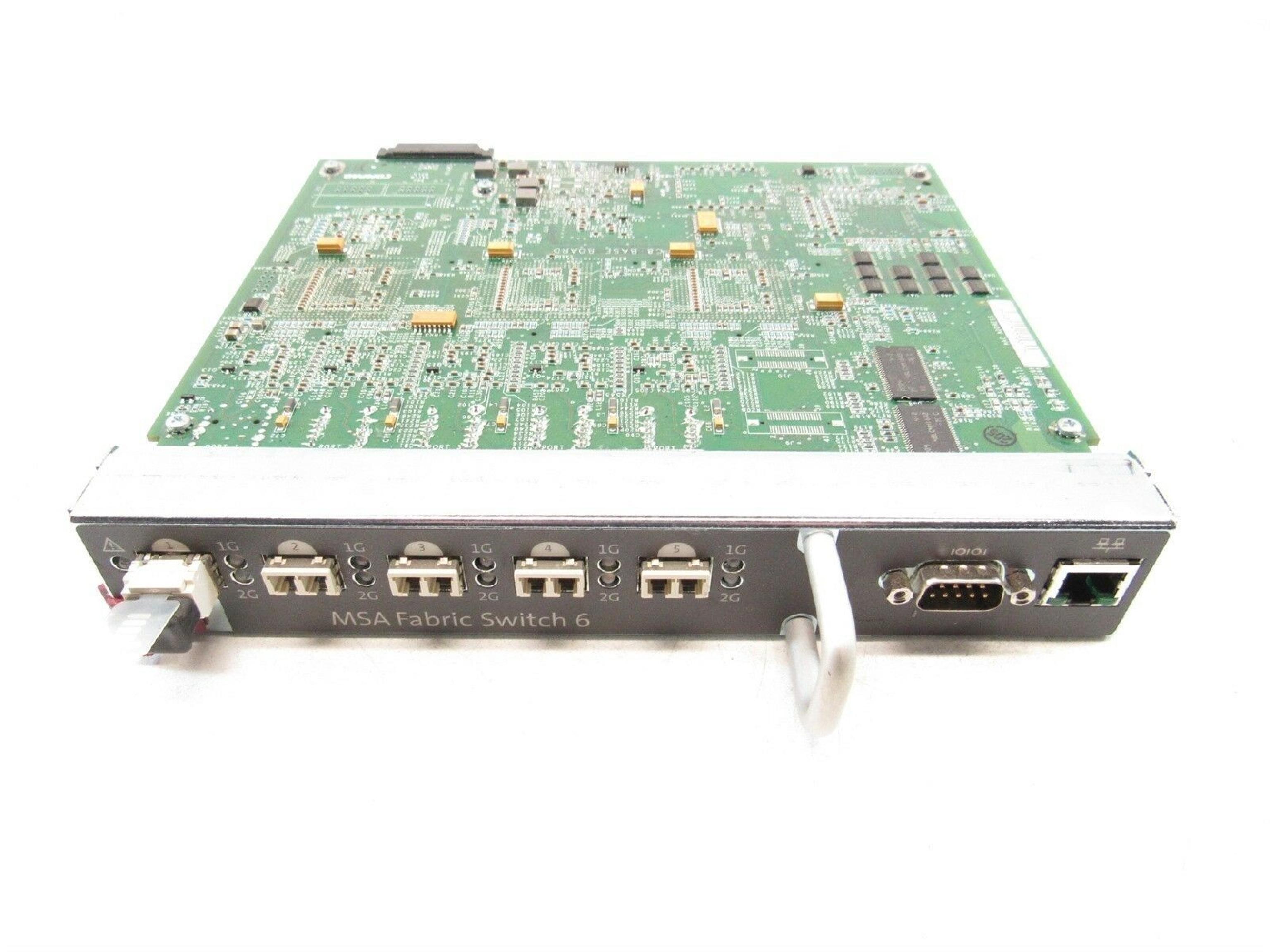 COMPAQ / HEWLETT PACKARD / HP 218681-001 MSA FABRIC SWITCH 6 218681-001 218681-001 HP-COMPAQ 6 PORT SAN