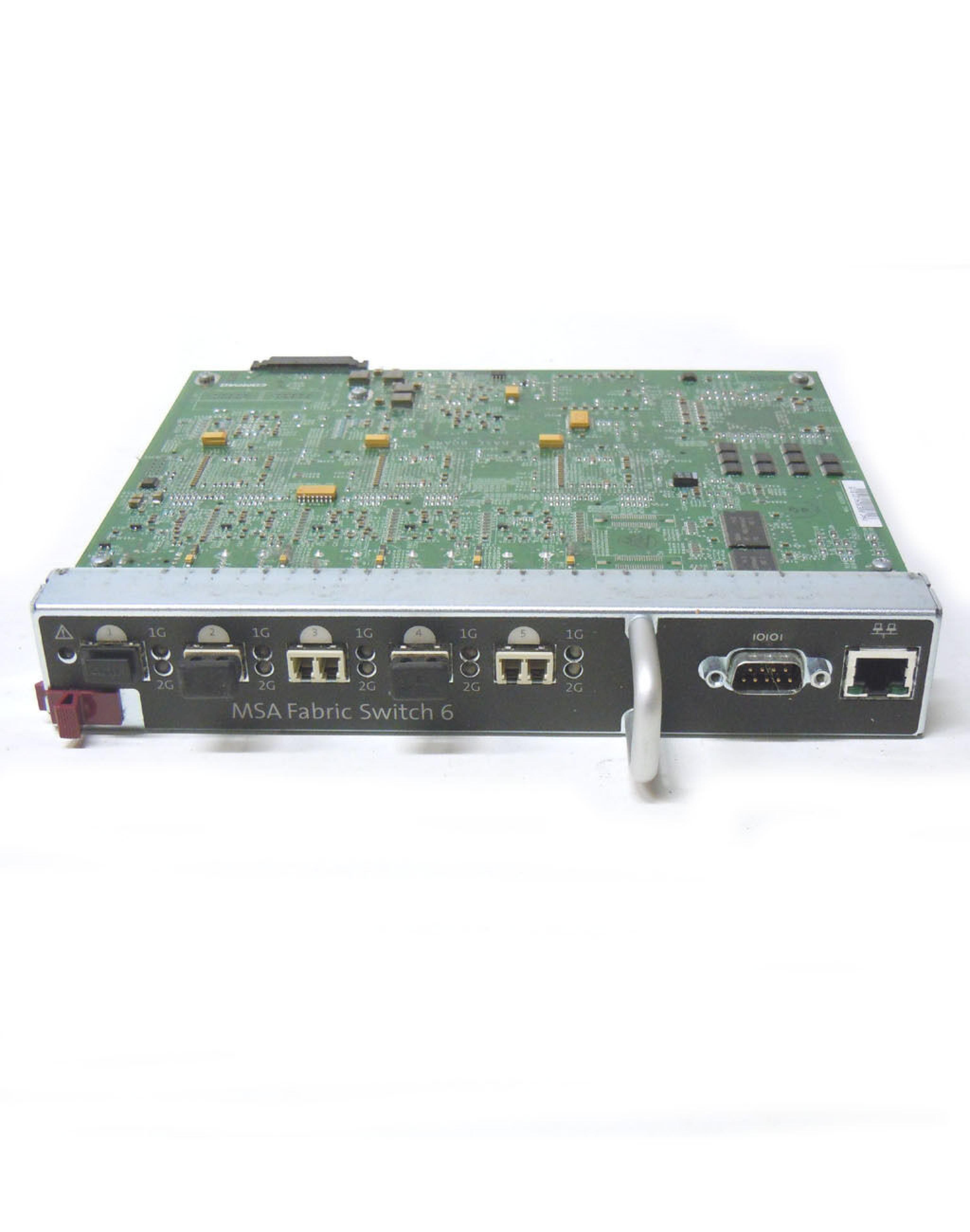 COMPAQ / HEWLETT PACKARD / HP FD-63159-01 MSA FABRIC SWITCH 6 218681-001 218681-001 HP-COMPAQ 6 PORT SAN