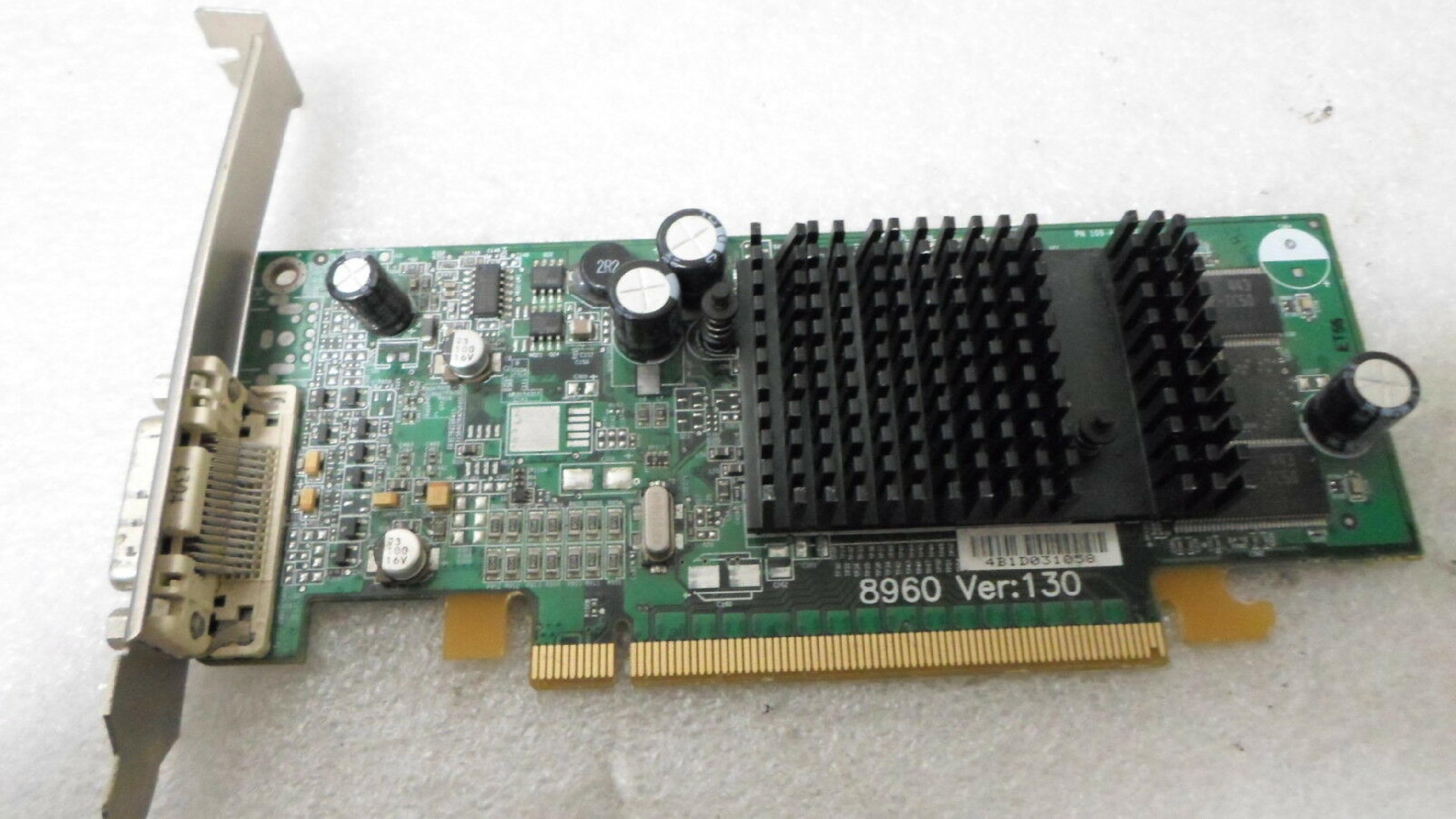 DELL 0H3823 128MB PCI-E RADEON X300 VIDEO CARD WITH DMS59 PORT