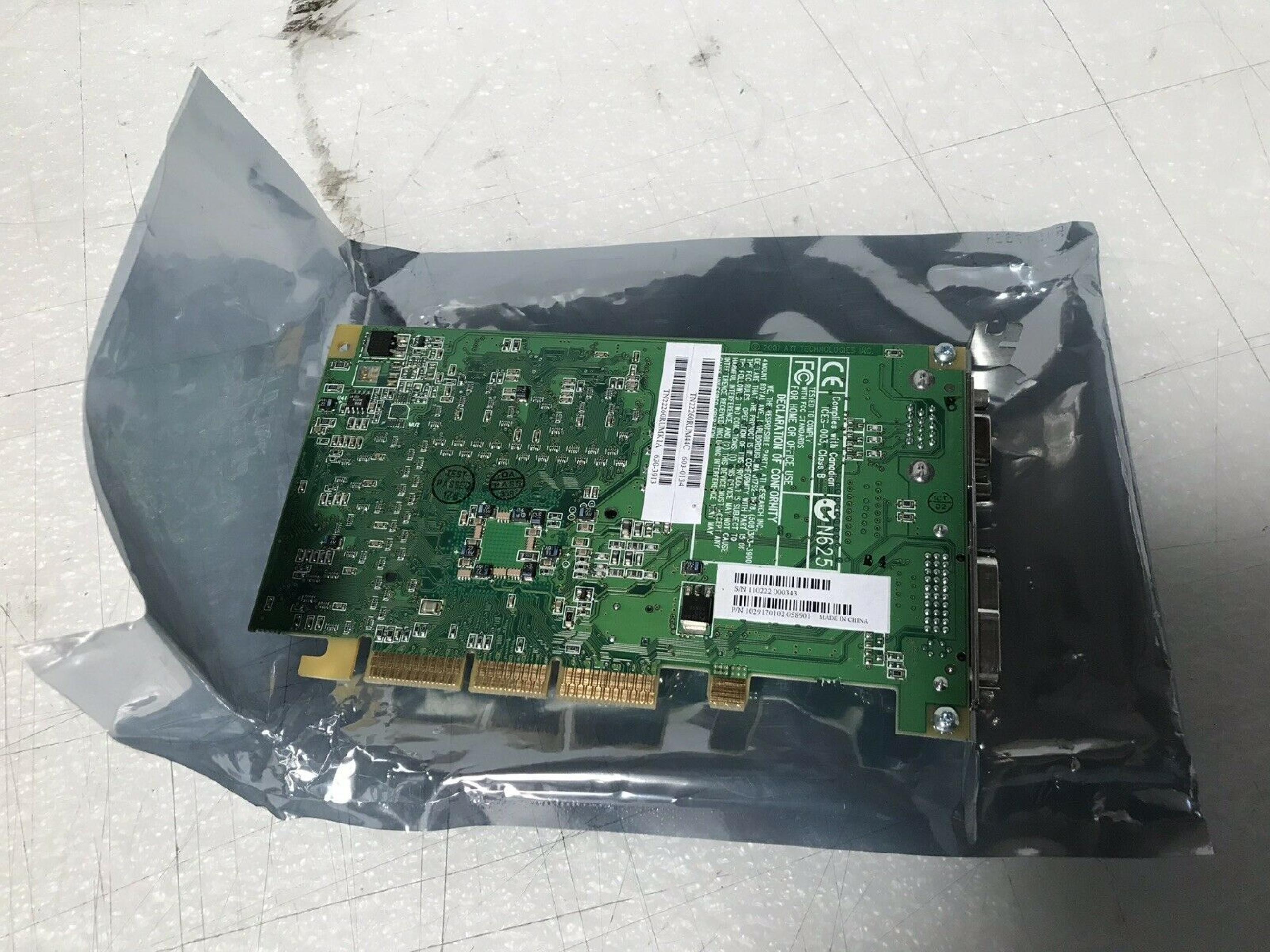 ATI 7500 64MB SDR TV OUT, DVI OUT, VGA OUT