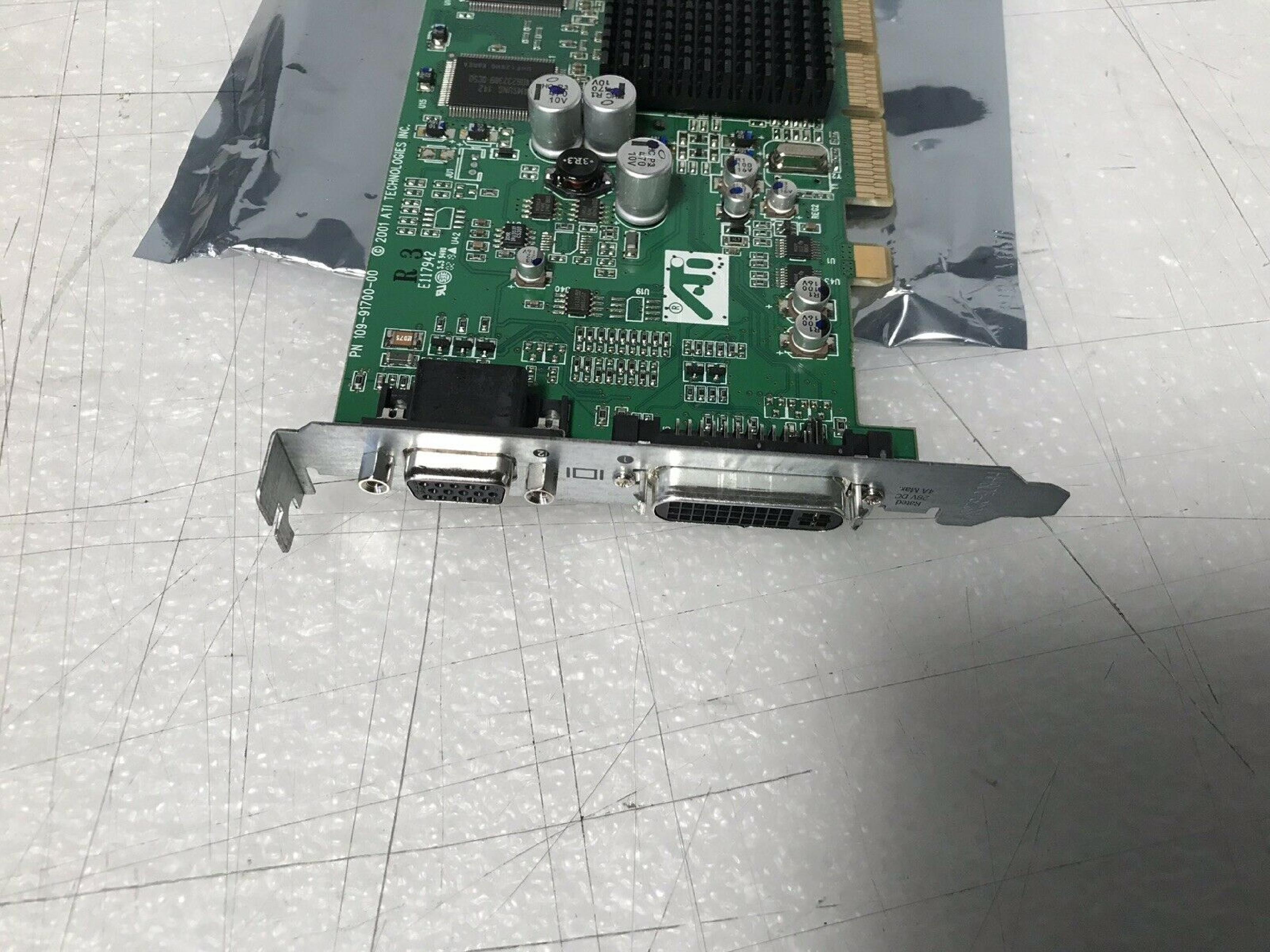 ATI 7500 64MB SDR TV OUT, DVI OUT, VGA OUT