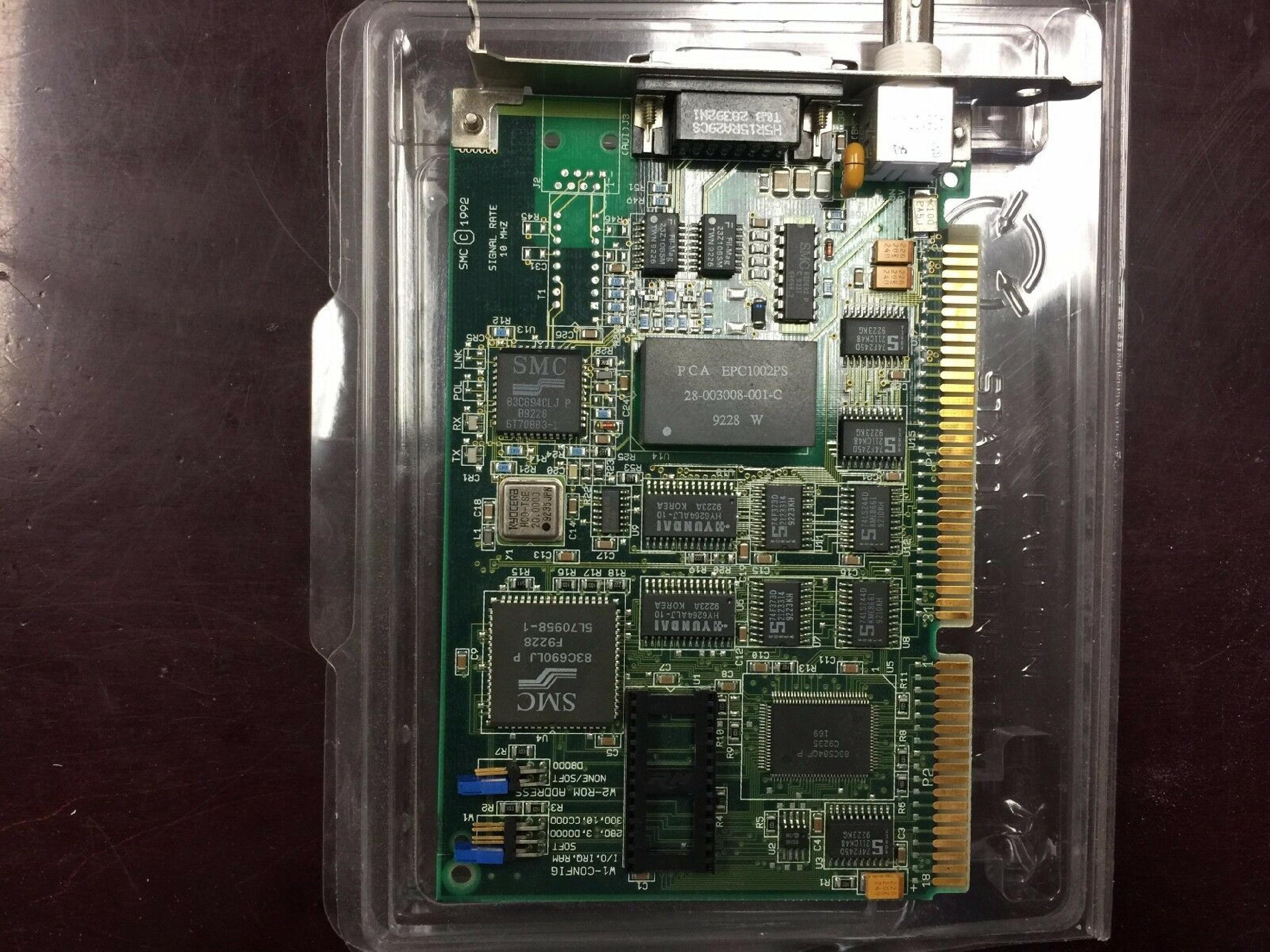 SMC / STANDARD MICROSYSTEMS CORPORATION 8013EPC 16BIT ISA 10BT RJ45 10B5