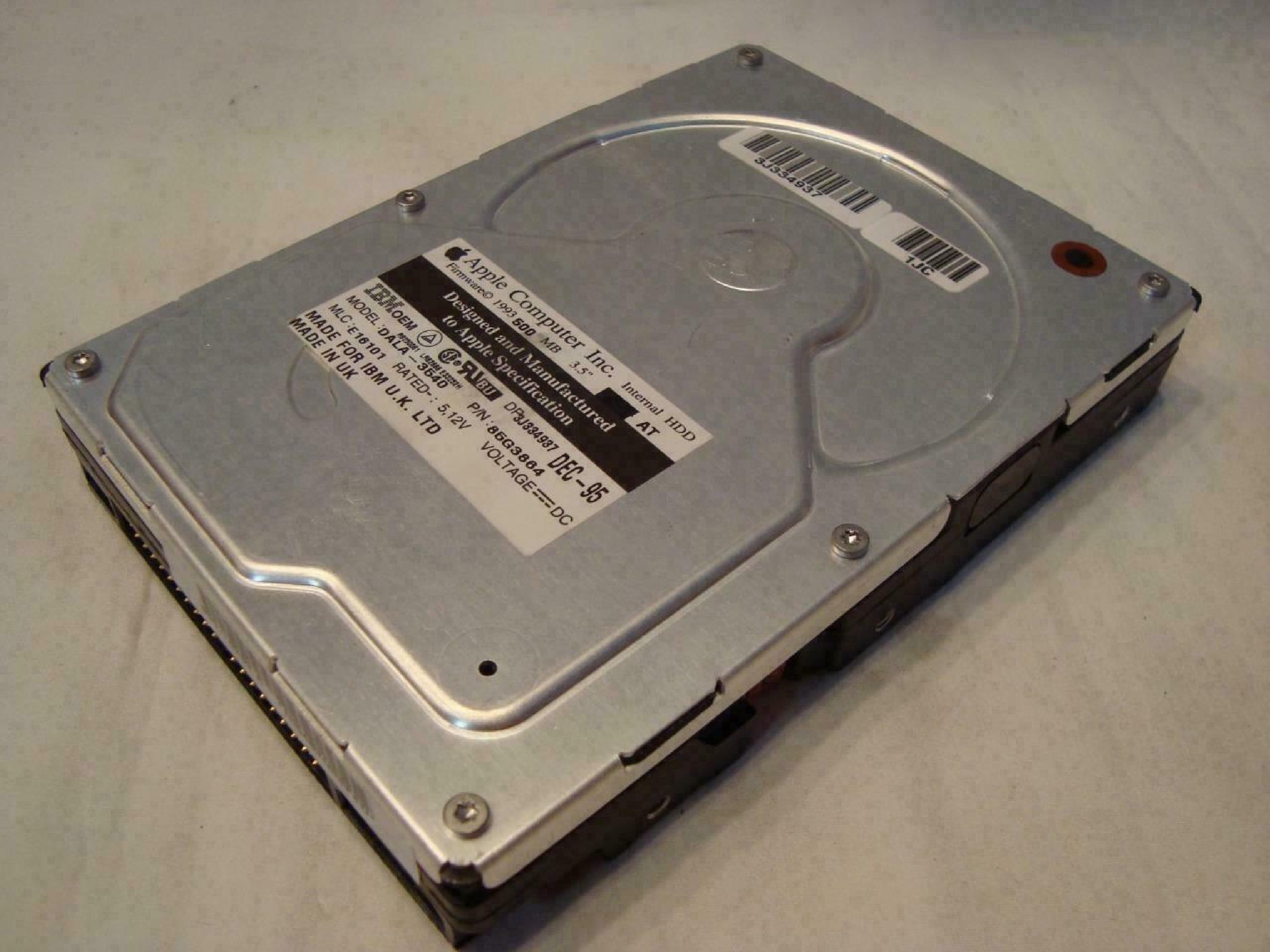 IBM DALA-3540 540MB IDE 3.5INCHES