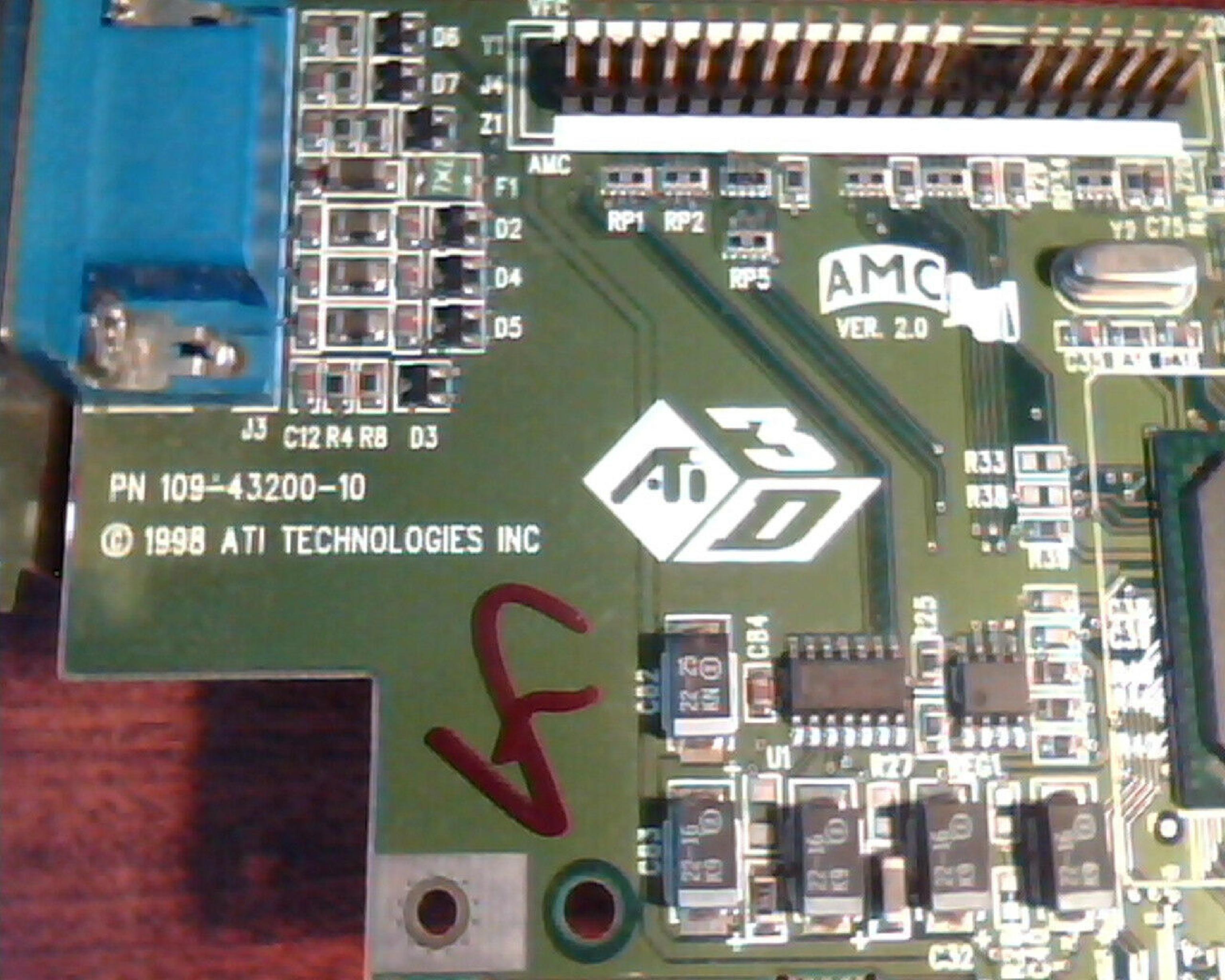 ATI 43202 AGP VIDEO CARD