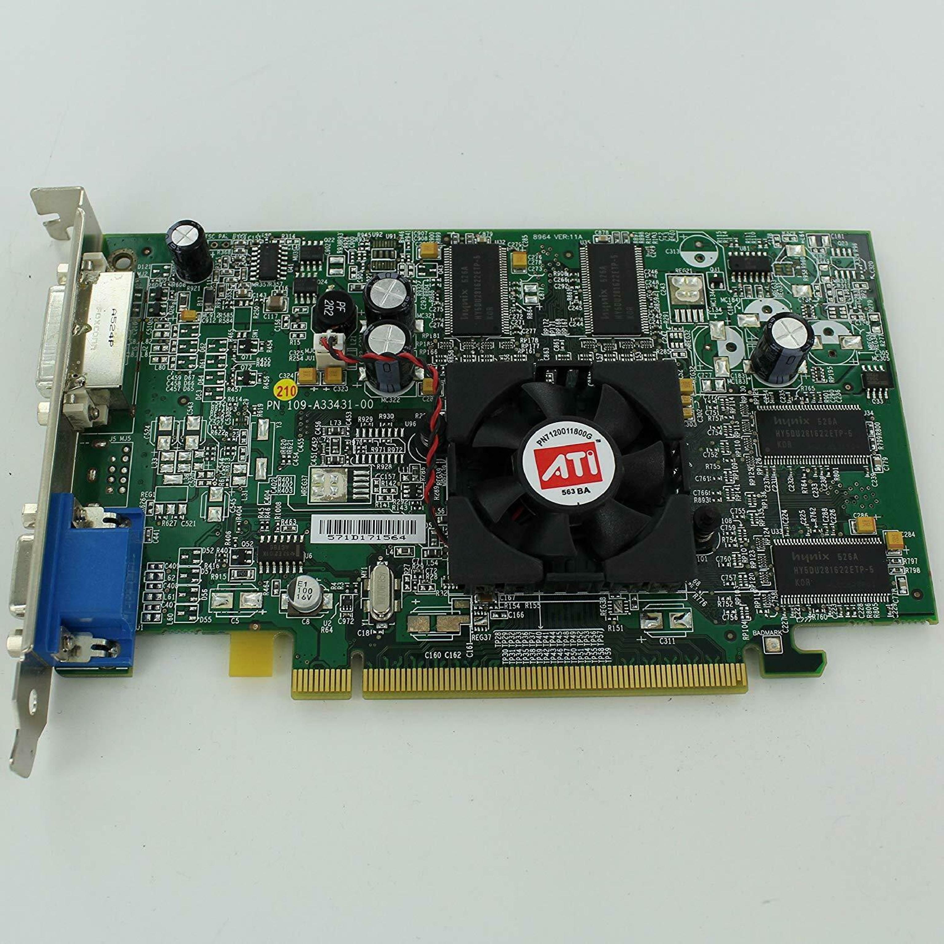 ATI 8964 RADEON X300 PCI-E VIDEO CARD