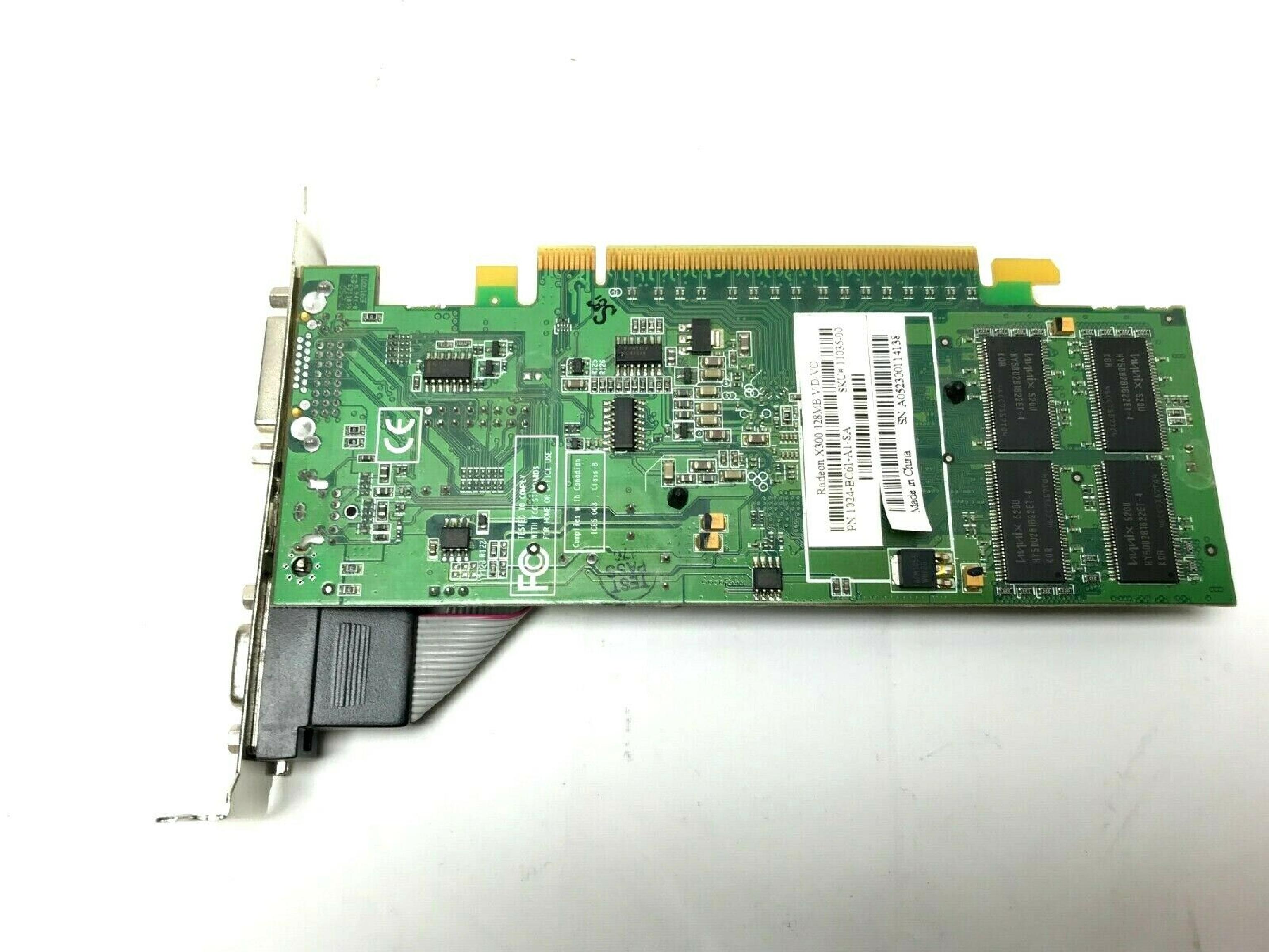 ATI 0F3988 RADEON X300 PCI-E VIDEO CARD