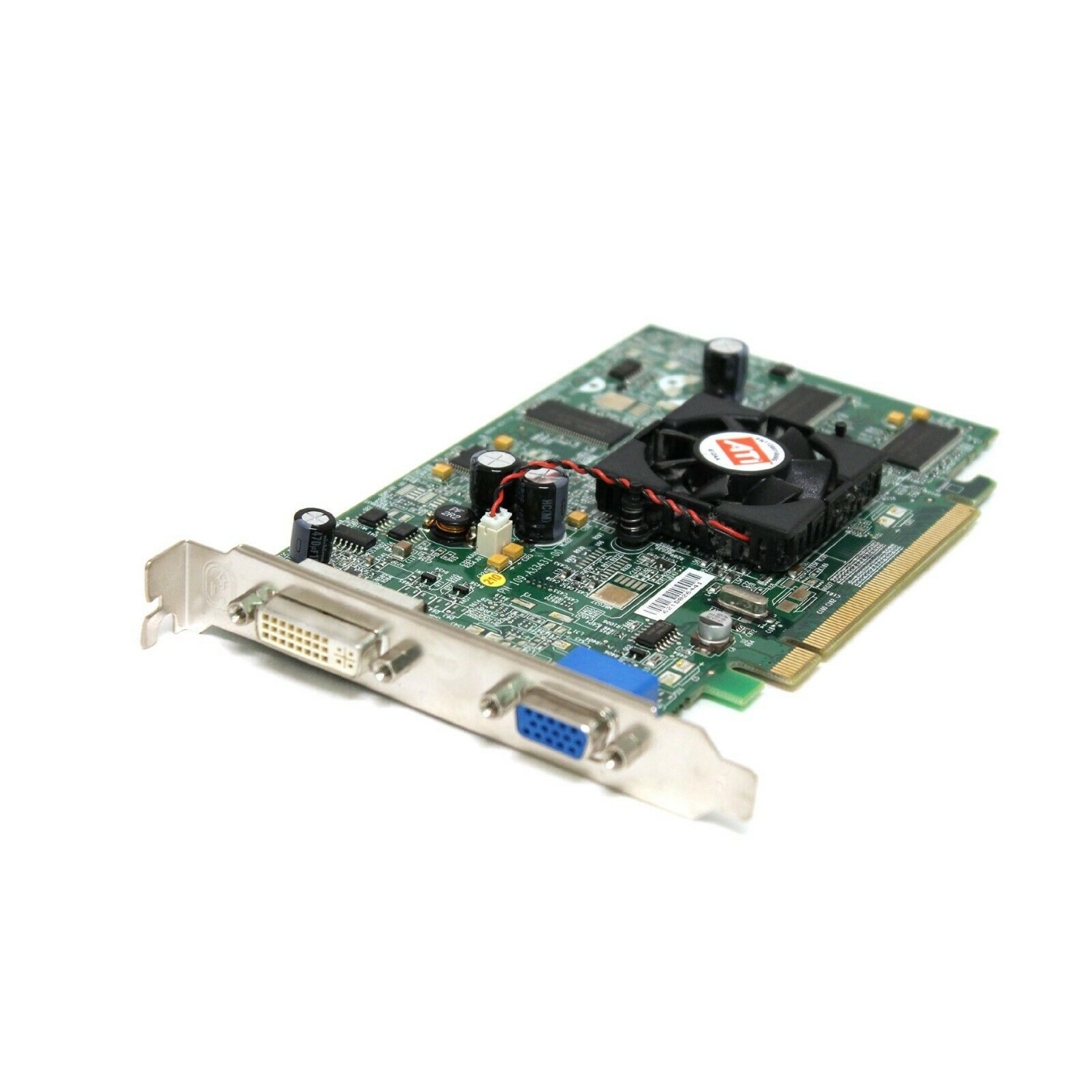 ATI 0M4177 RADEON X300 PCI-E VIDEO CARD V3100 128MB PCIE DVI / VGA