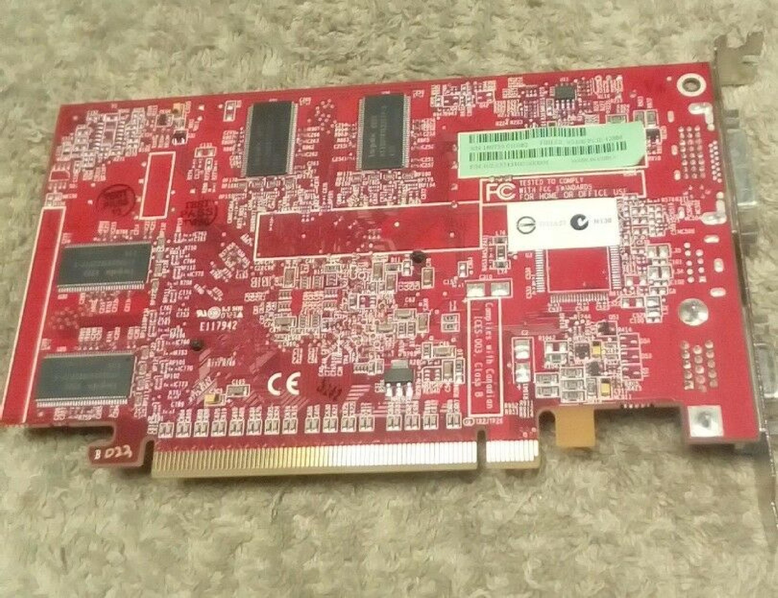 COMPAQ / HEWLETT PACKARD / HP 367459-001 RADEON X300 PCI-E VIDEO CARD