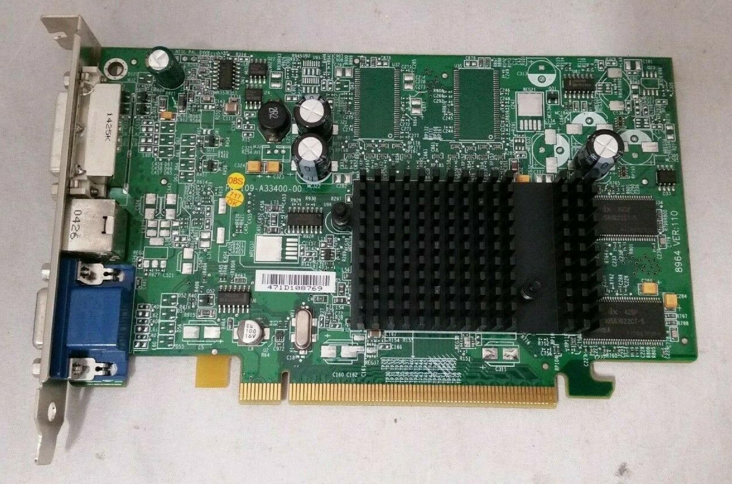 ATI F3988 RADEON X300 PCI-E VIDEO CARD