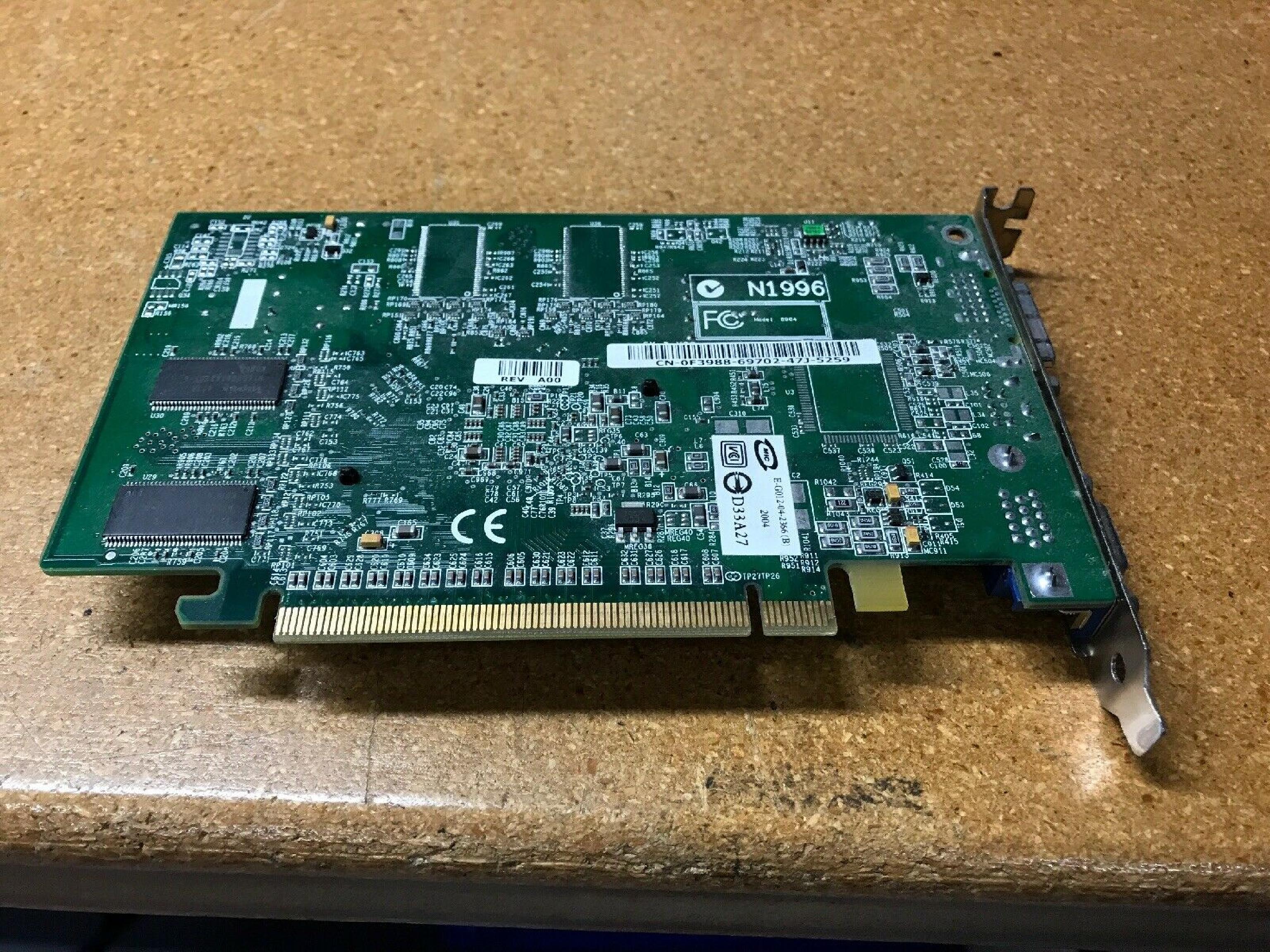 ATI F3988 RADEON X300 PCI-E VIDEO CARD