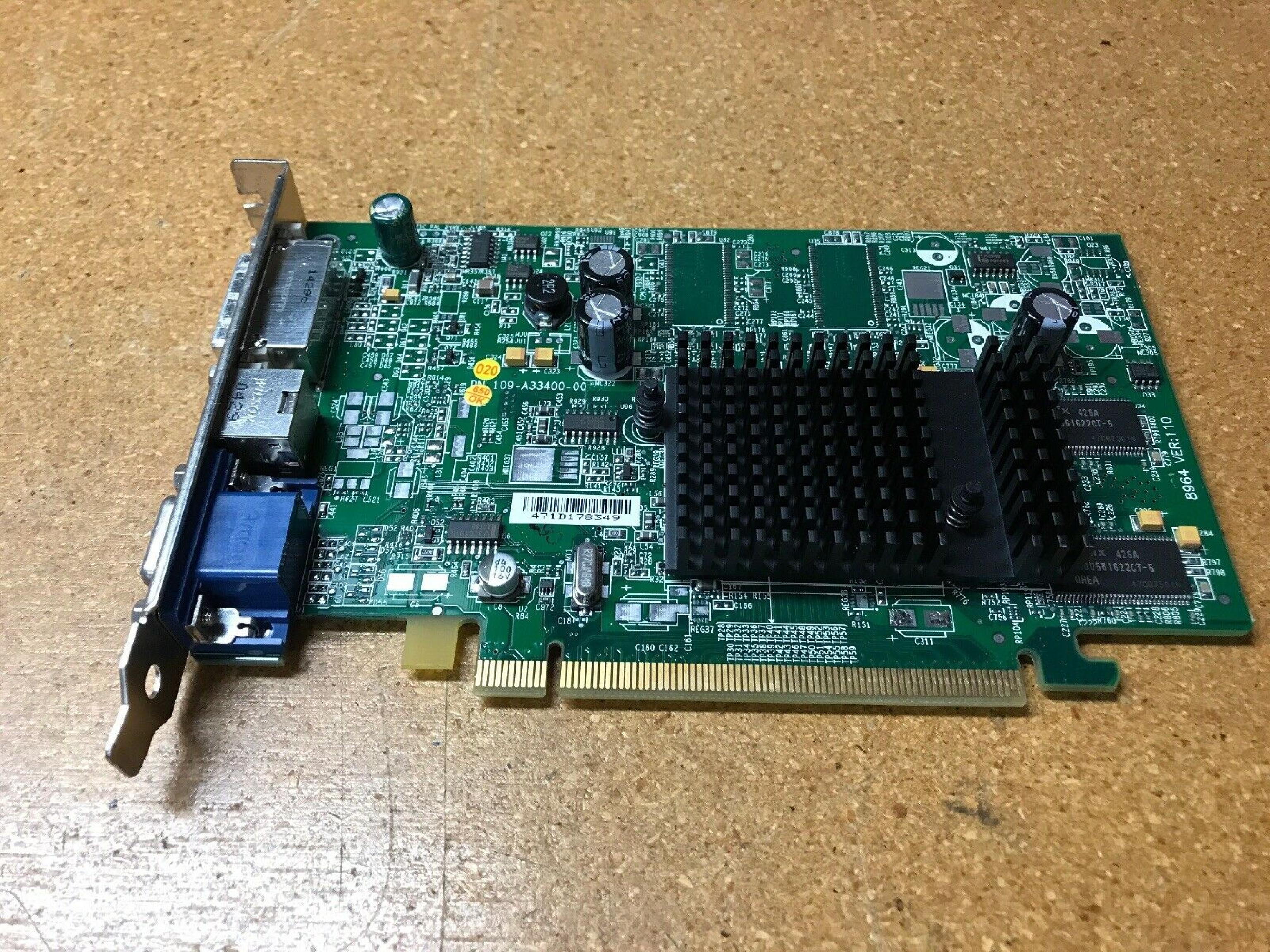 ATI F3988 RADEON X300 PCI-E VIDEO CARD