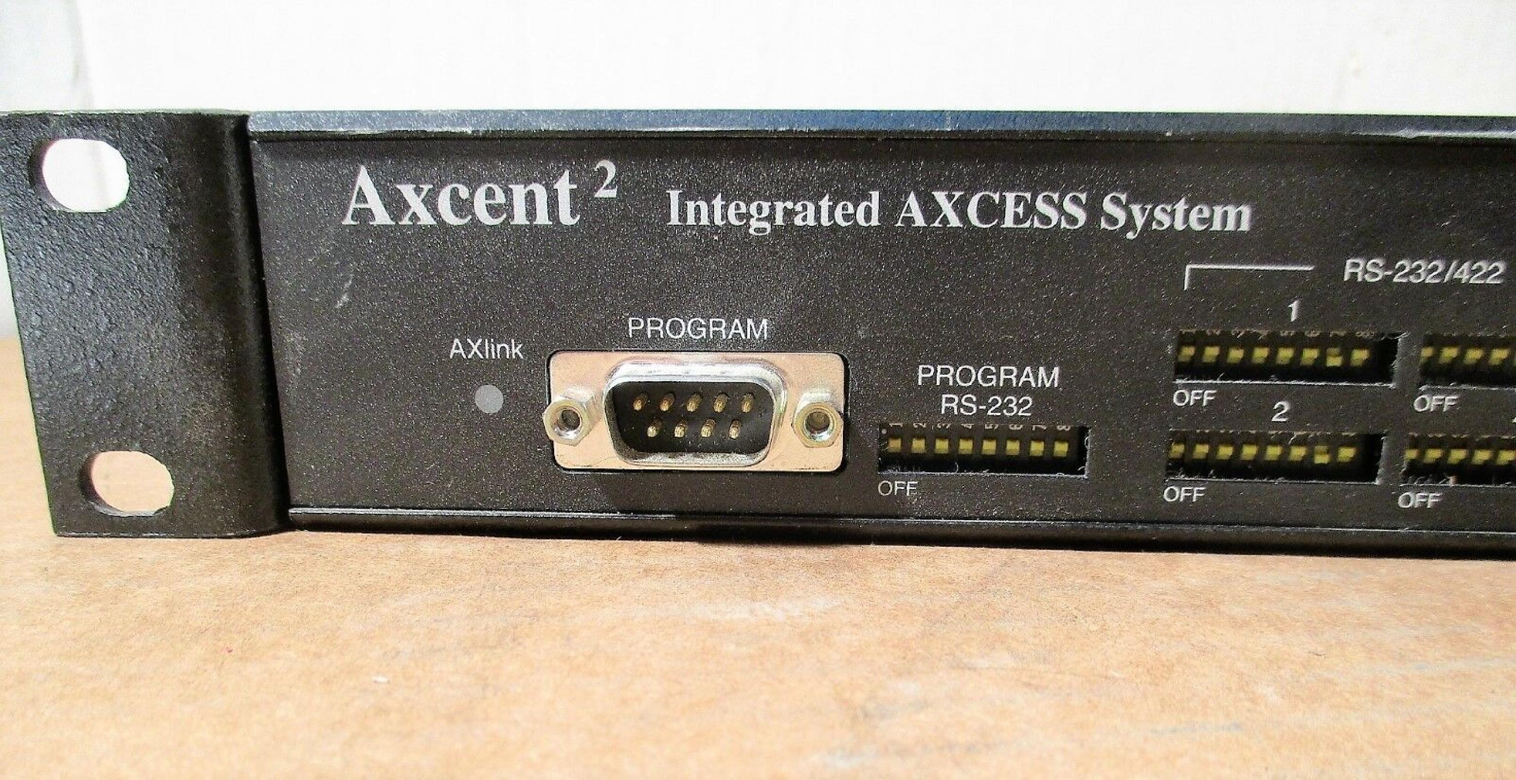 AMX AXCENT 2 INTEGRATED MASTER CONTROLLER, THE AXCENT2 PROVIDES 14 PORTS FOR IR/SERIAL, RS-232/422/485