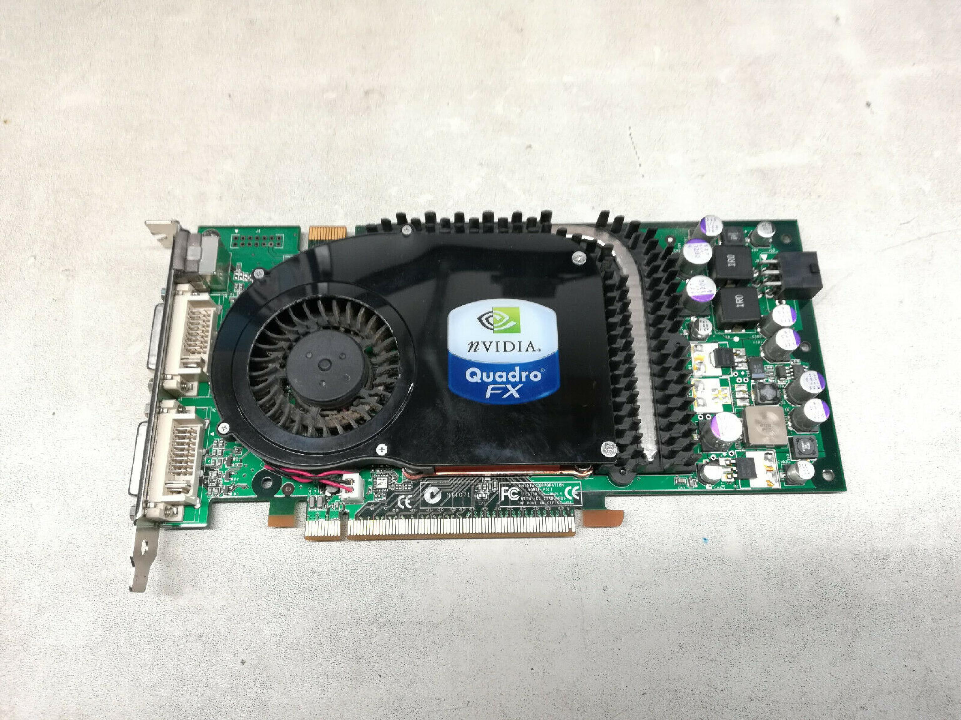 NVIDIA 0T9099 PCI EXPRESS DUAL DVI QUADRO FX