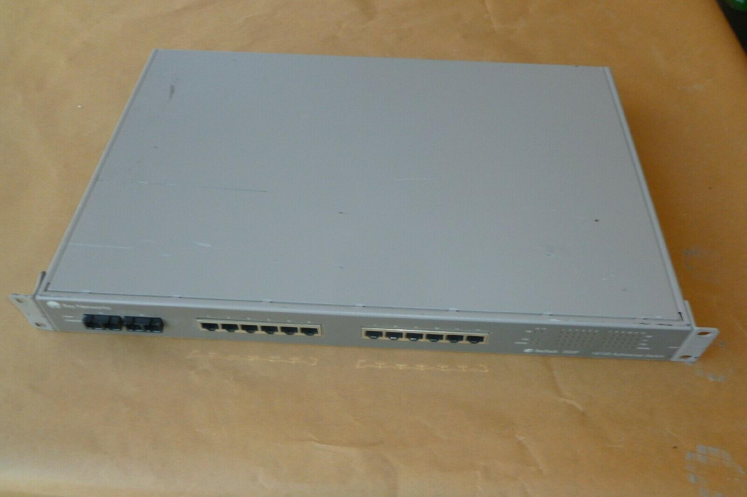 BAY NETWORKS NORTEL 350F BAYSTACK 350F 10/100 AUTOSENSE SWITCH 12 PORT 10/100