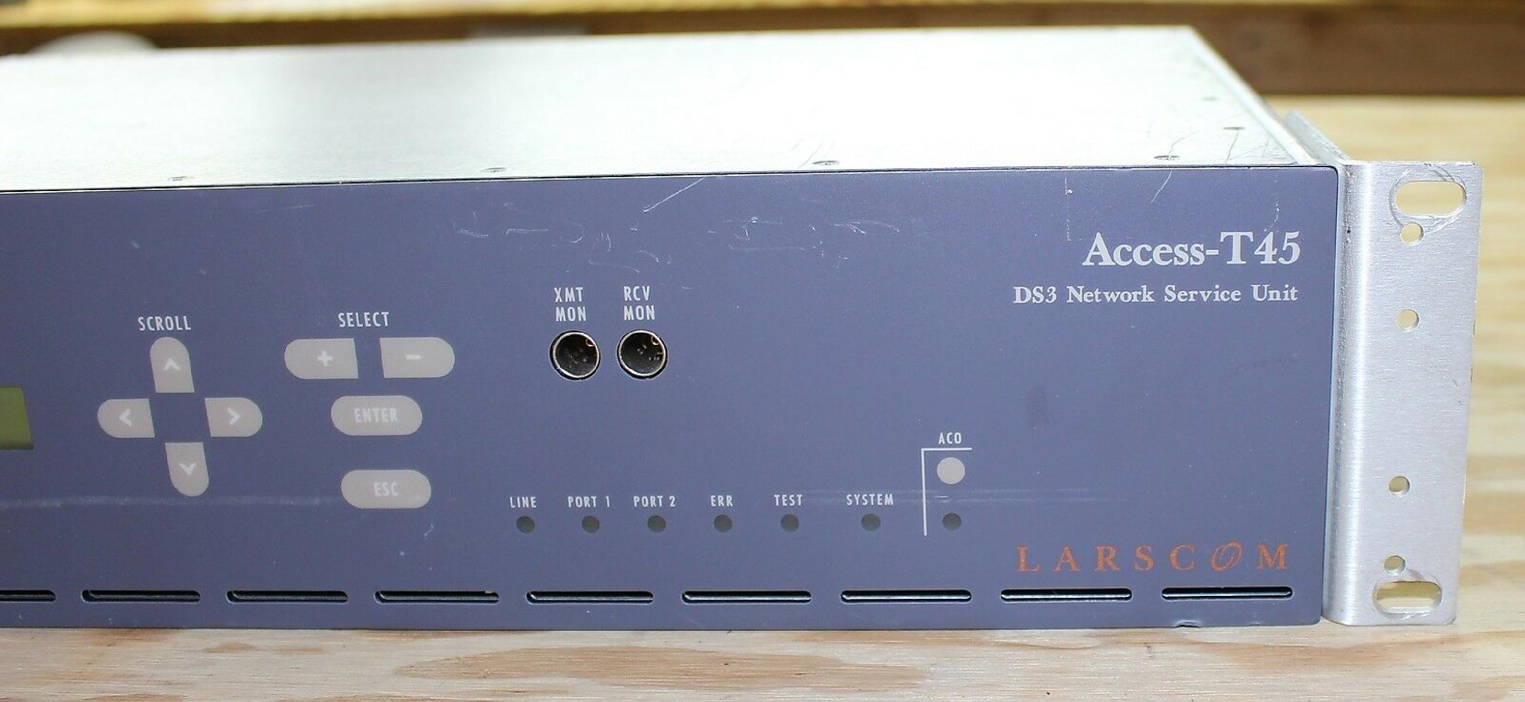 LARSCOM ACCESS T45 NETWORK SERVICE UNIT DS3