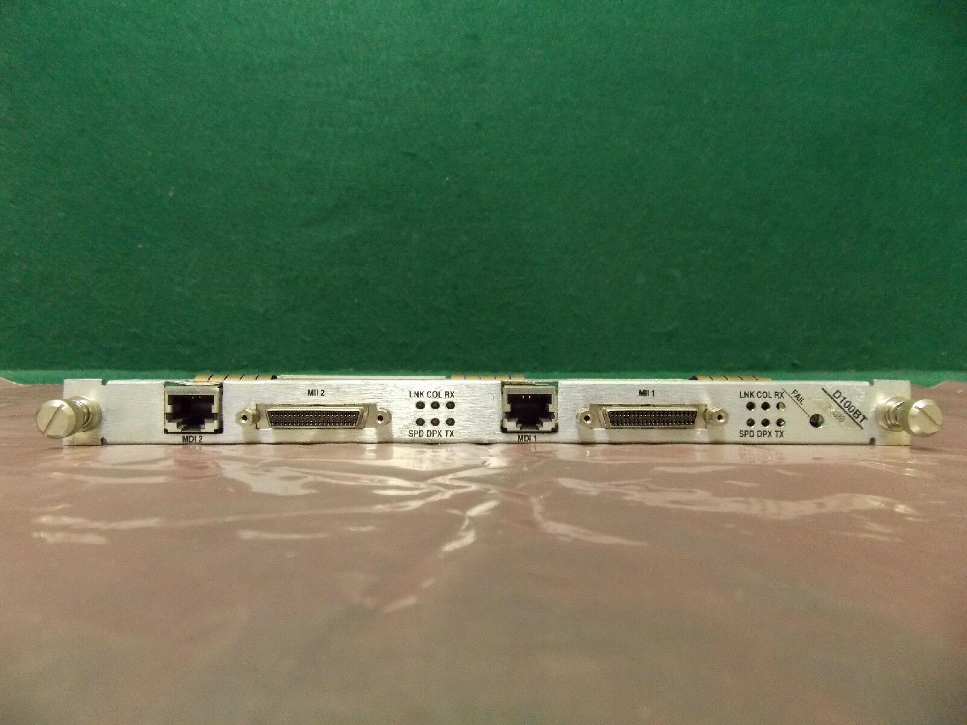 BAY NETWORKS NORTEL D100BT BAY NETWORKS QENET 5450 QUAD PORT ETHERNET LINK MODULE