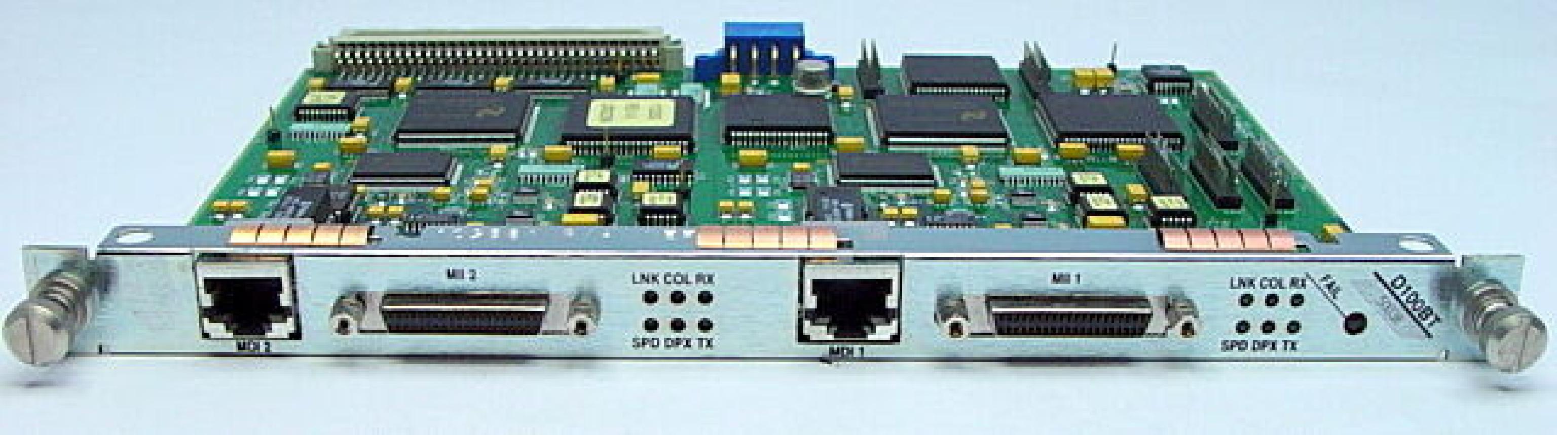 BAY NETWORKS NORTEL 50038 BAY NETWORKS QENET 5450 QUAD PORT ETHERNET LINK MODULE