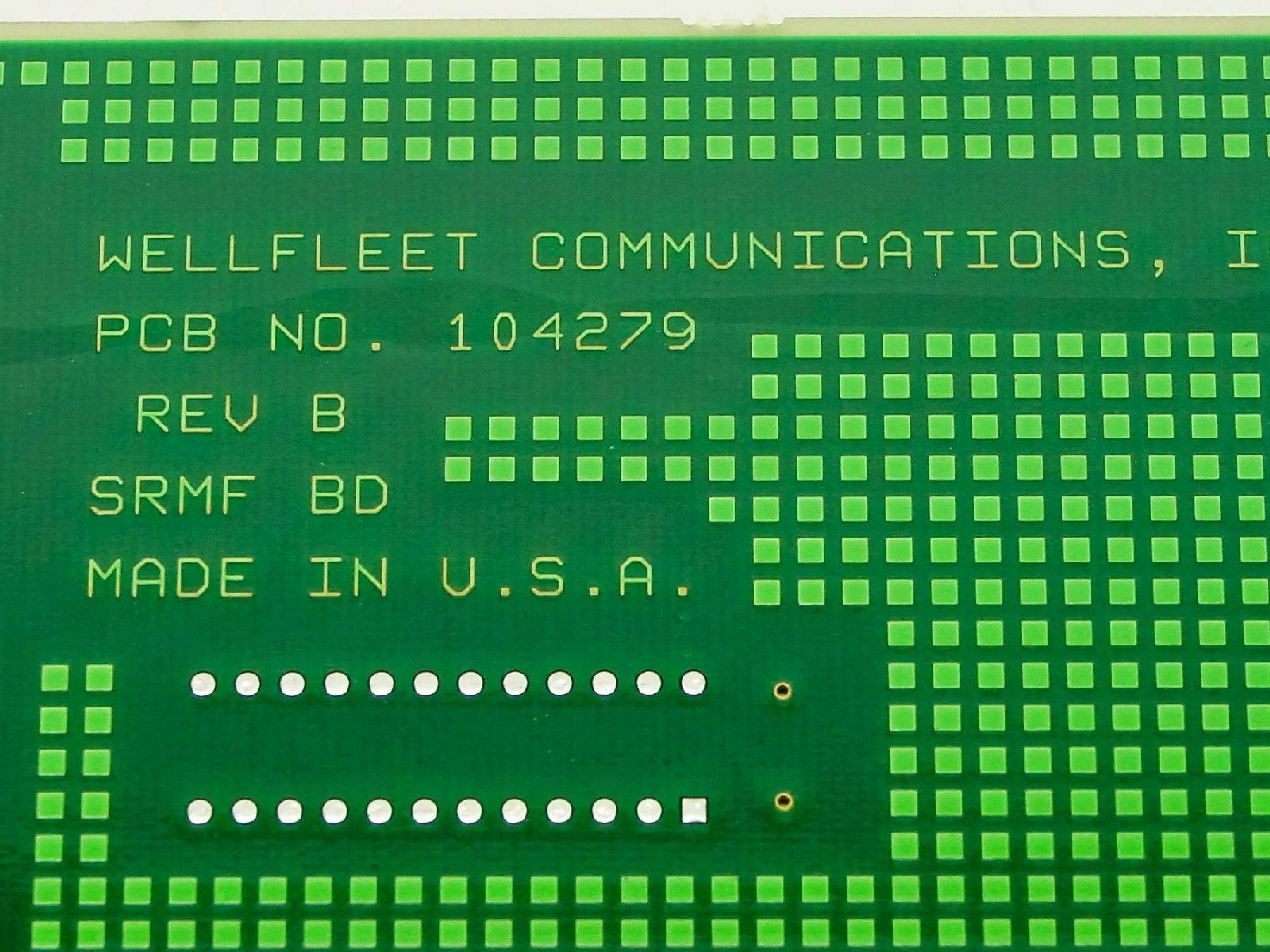 BAY NETWORKS NORTEL P104276 BAY NETWORKS P104276 R04 WELLFLEET SRMF 104276 CIRCUIT BOARD