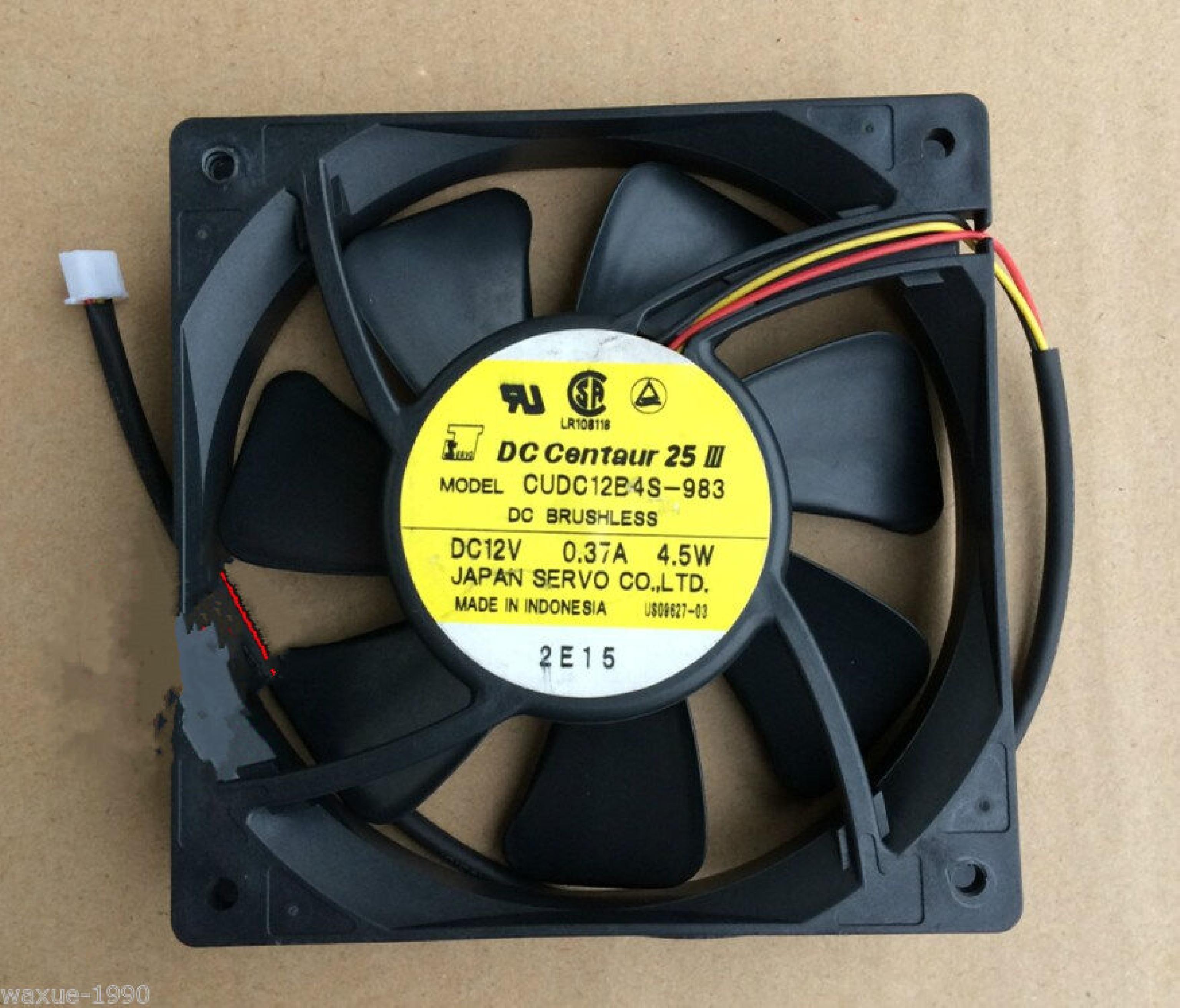 SERVO CUDC12B4S-983 12V DC 0.37A 4.5W BRUSHLESS FAN